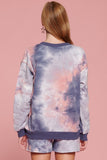 Tie-dye Printed Jersey Top