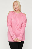 Long Sleeves Solid Top