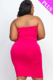 Plus Tube Bodycon Dress