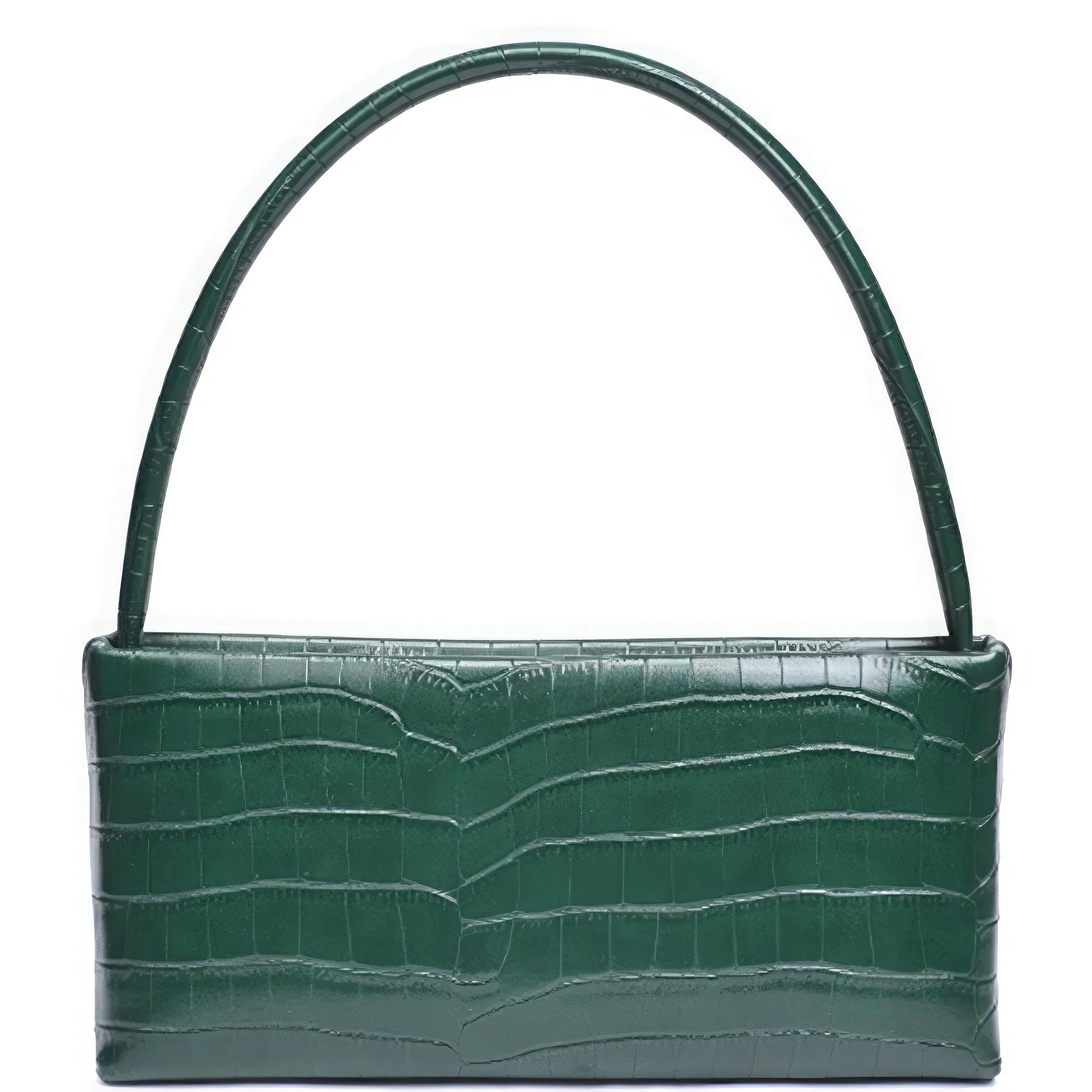 Croc Print Vegan Leather Crossbody Bag Secondary image