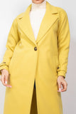 Collar pocketed coat