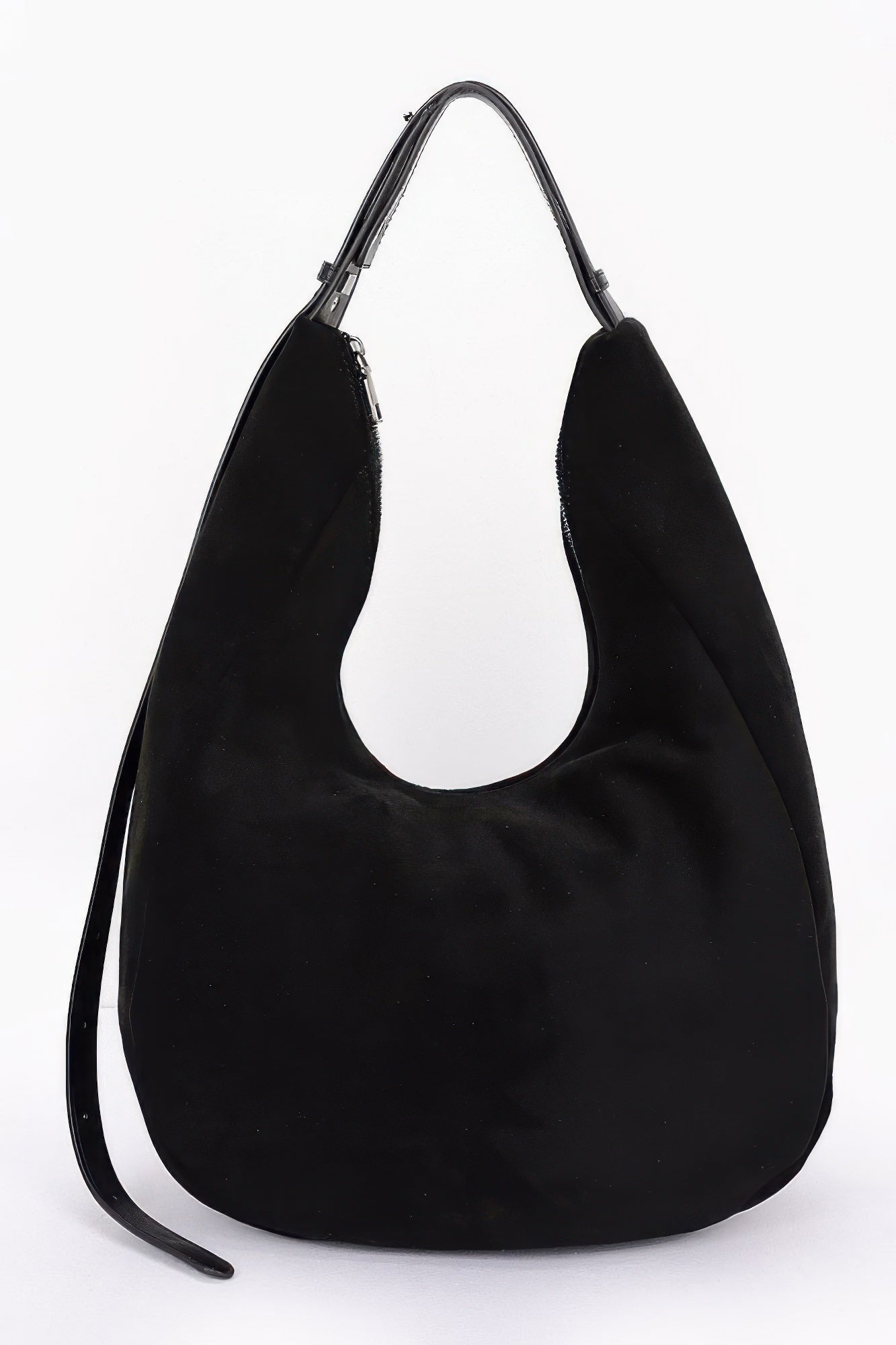 Faux Suede Shoulder Bindle Bag Secondary image