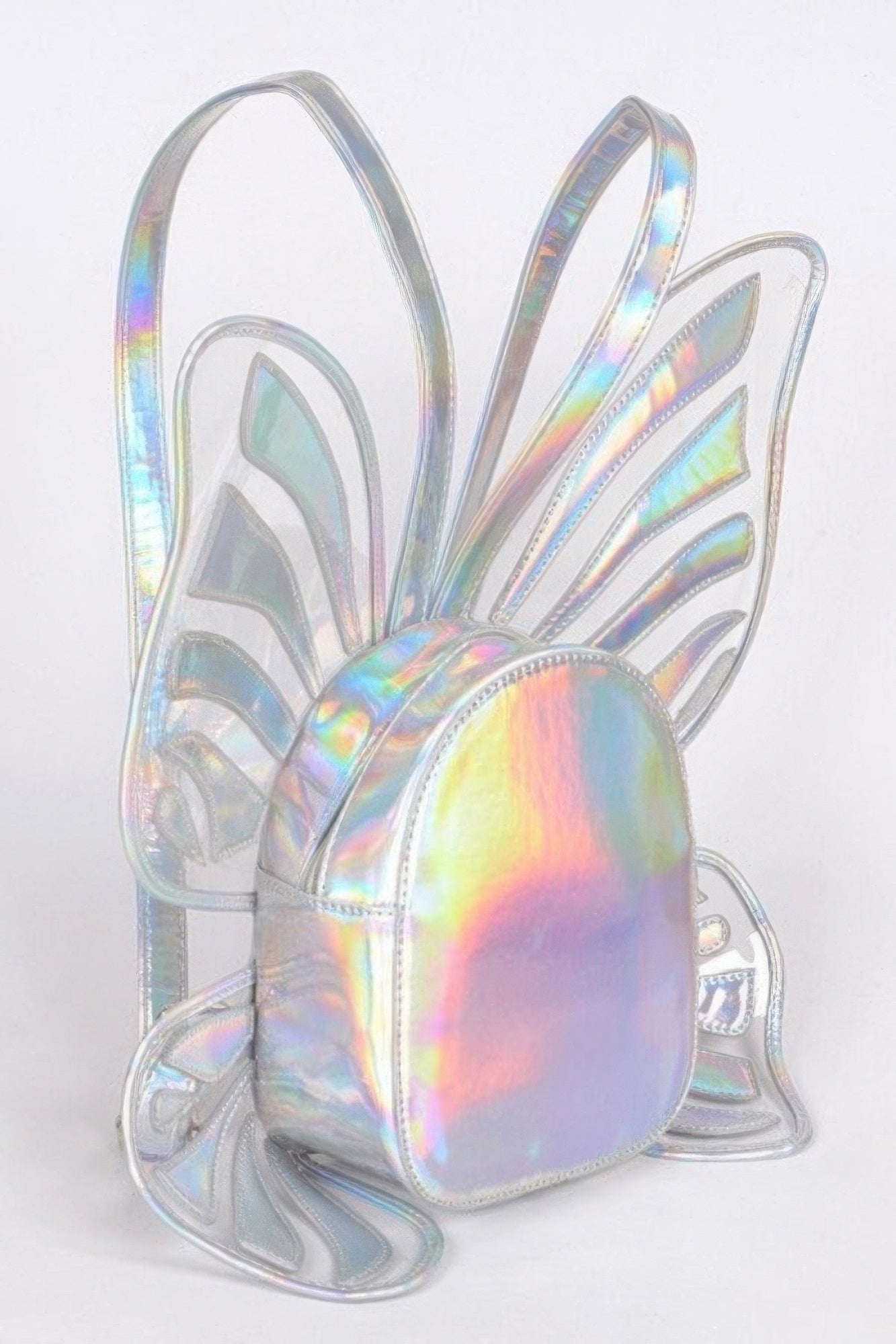 Iridescent Butterfly Design Backpack with Adjustable Straps Secondary image