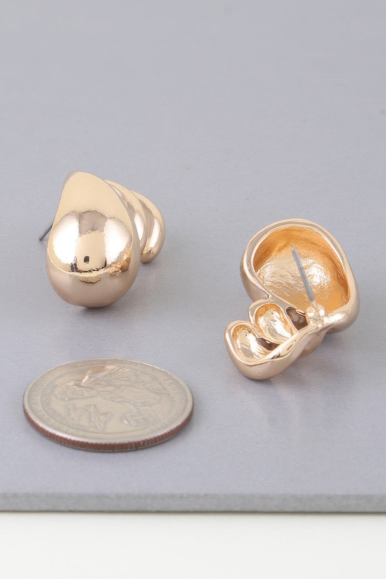 Multi Loop Wrap Hoop Earrings Secondary image