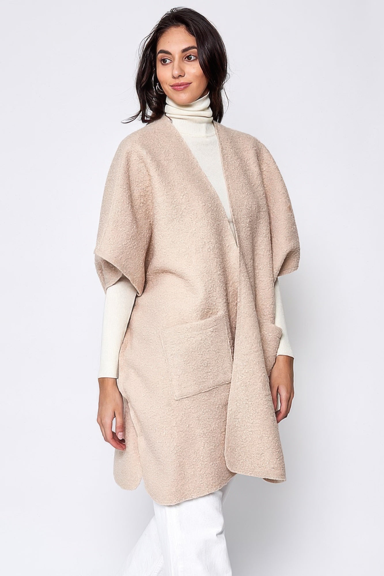 Open Front Pocket Kimono Secondary image