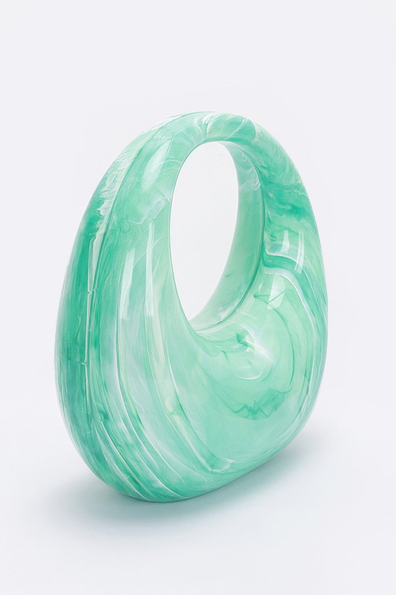 Marble Plastic Chain Strap Bag Secondary image