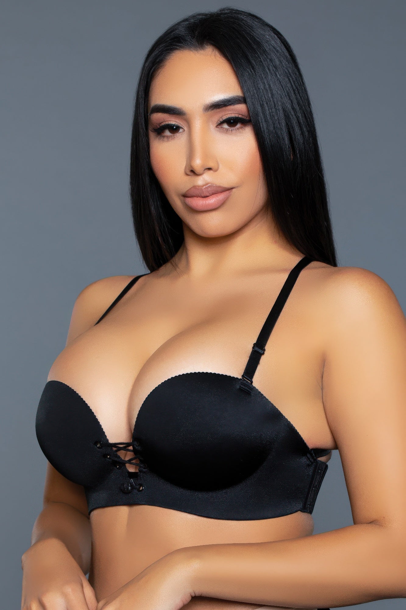 Front-Lace Fashion Bra Secondary image