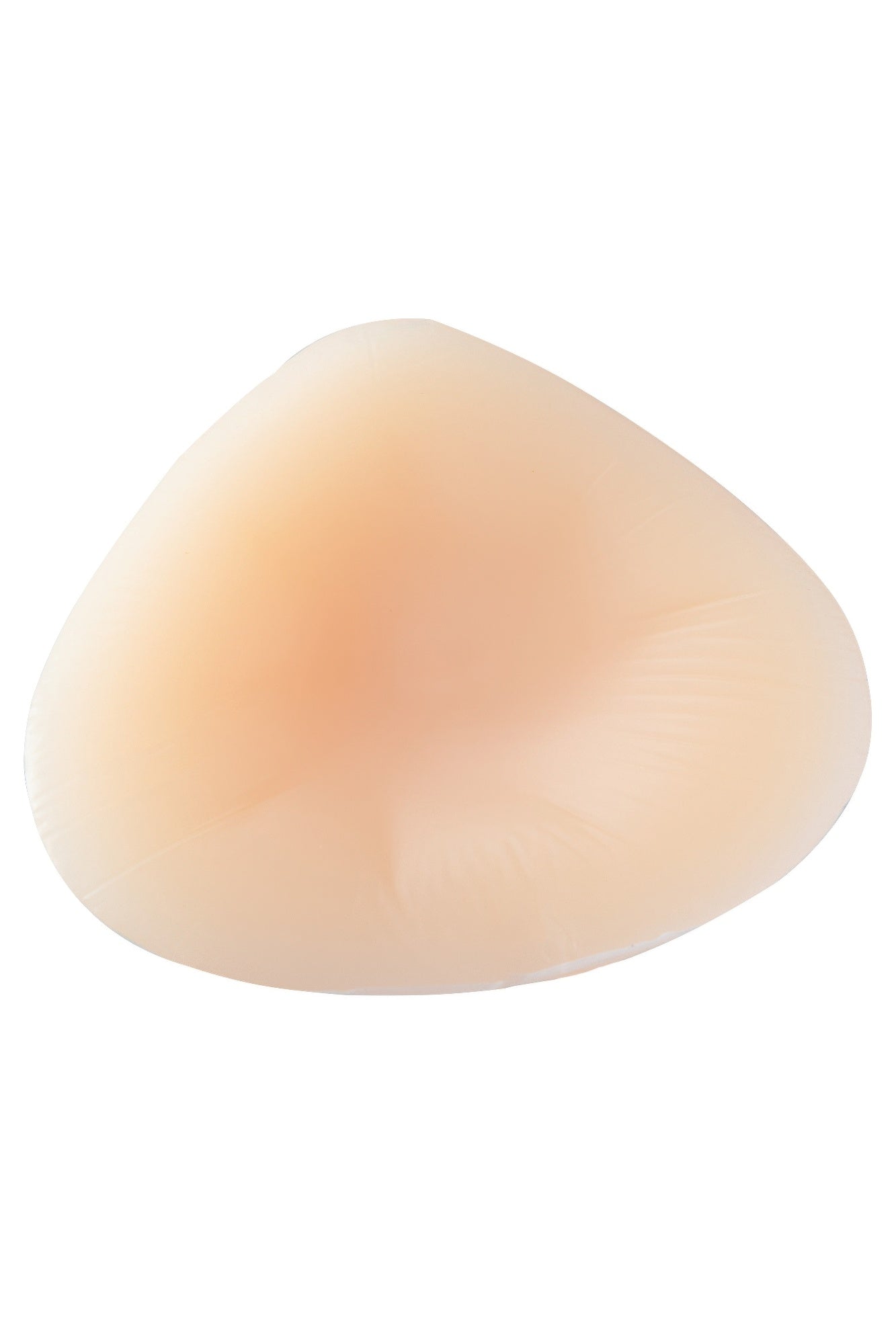 Nude Silicone Breast Insert with Contoured Shape Secondary image