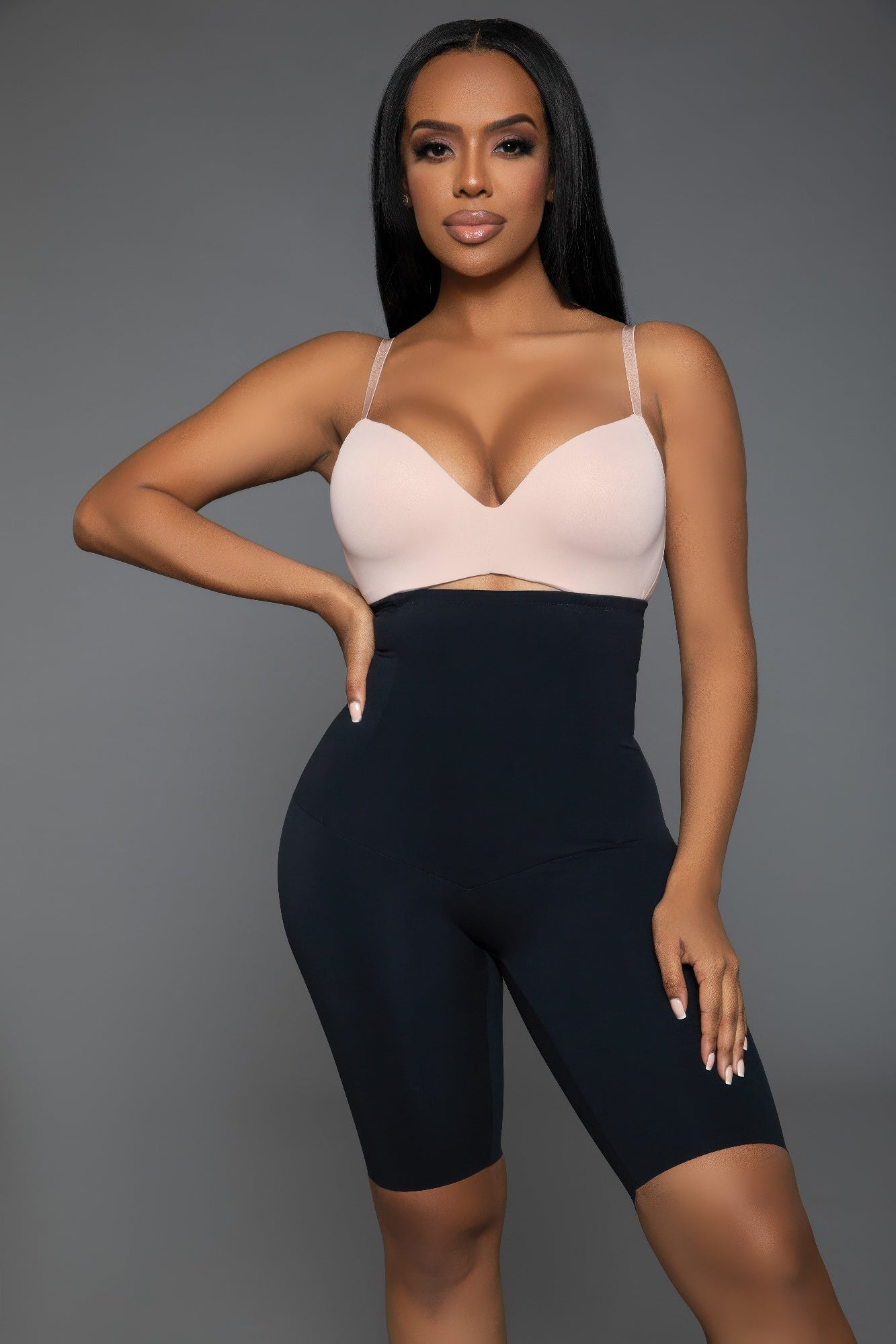 High-Waisted Sculpting Shaper Shorts Secondary image