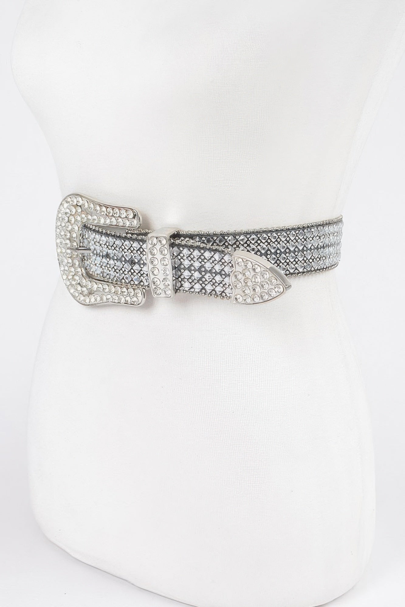 Sparkling Western Buckle Belt Secondary image
