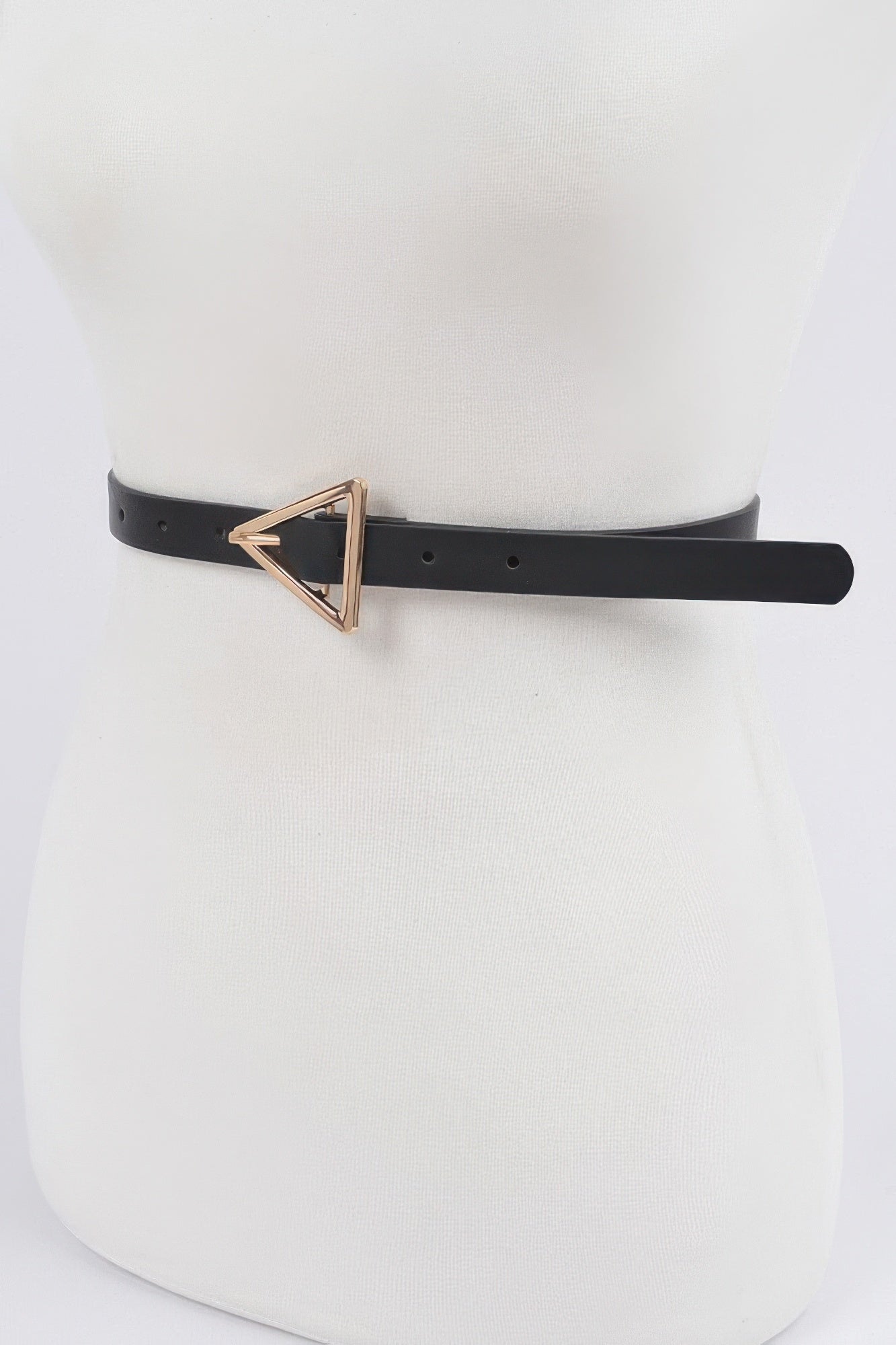 Slim Waist Belt with Triangle Buckle Secondary image