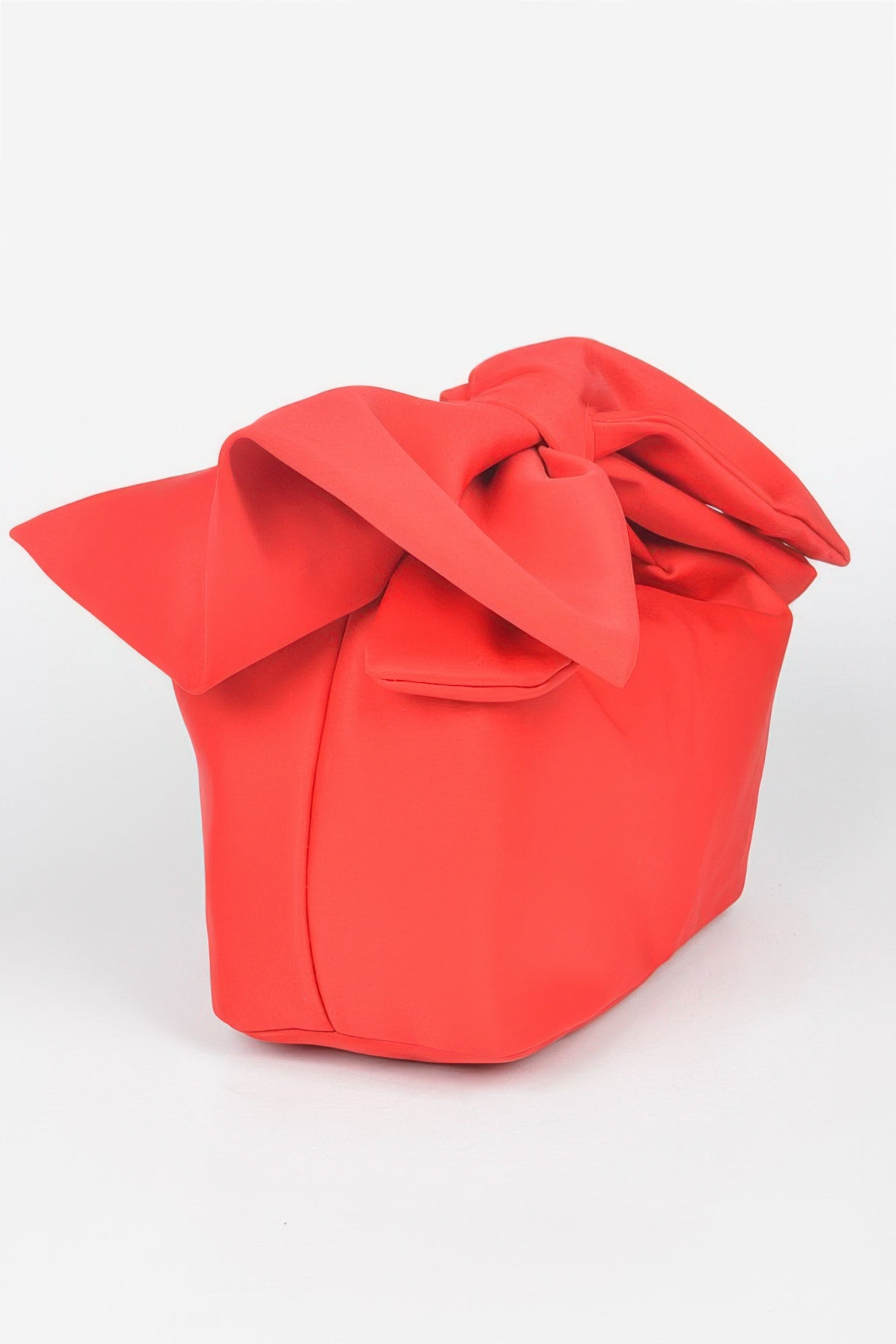 Bow Handle Nylon Clutch Bag Secondary image