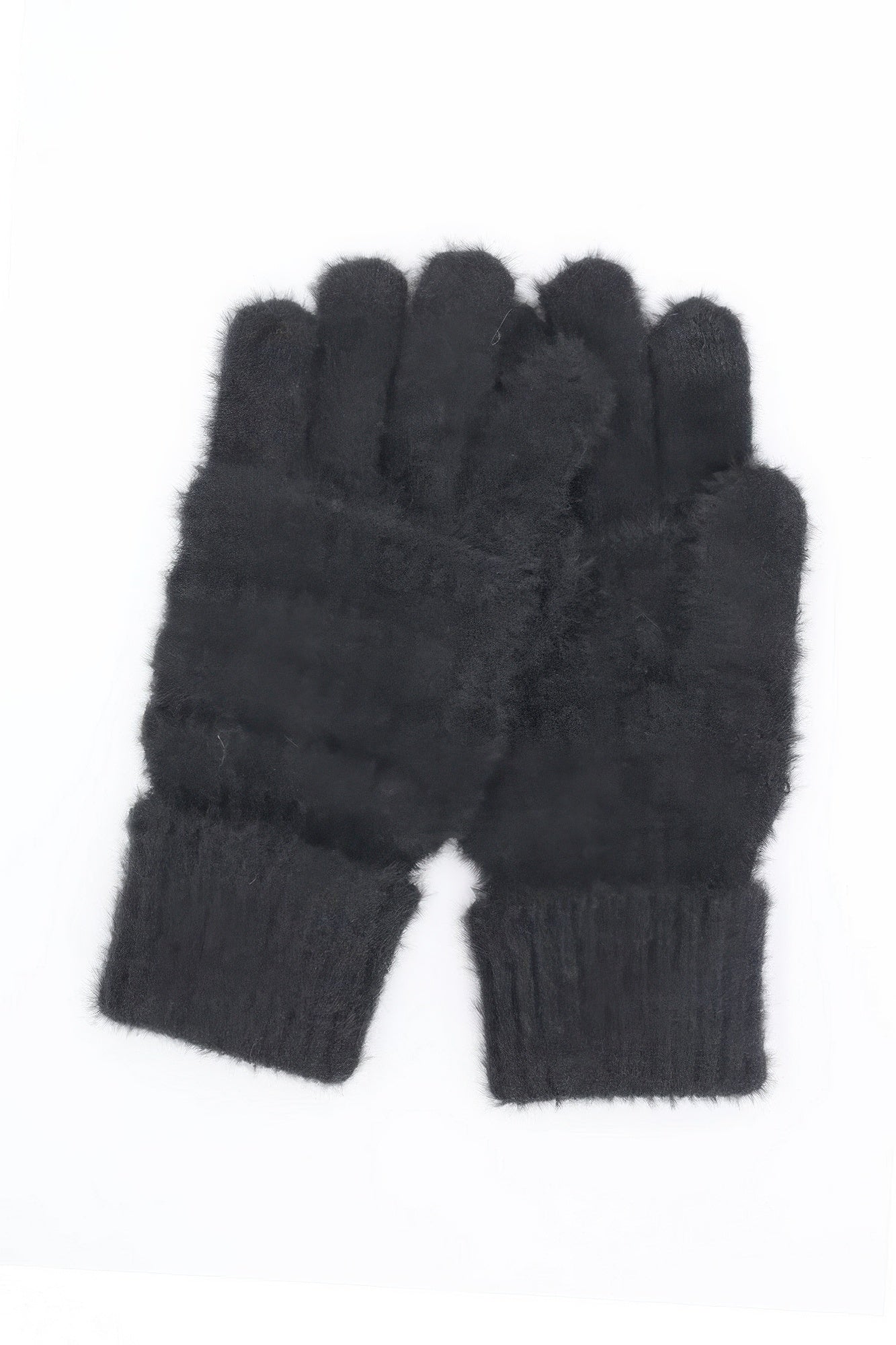 Cable Knit Gloves with Smart-Touch Fingertips Secondary image