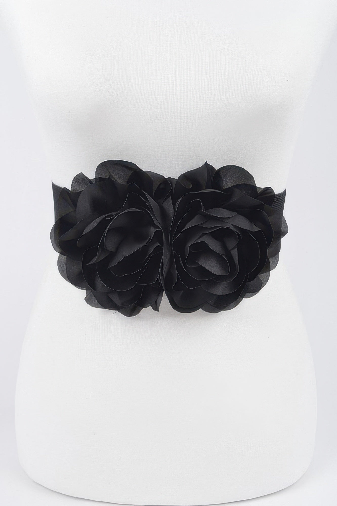 Floral Appliqué Stretch Waist Belt Secondary image