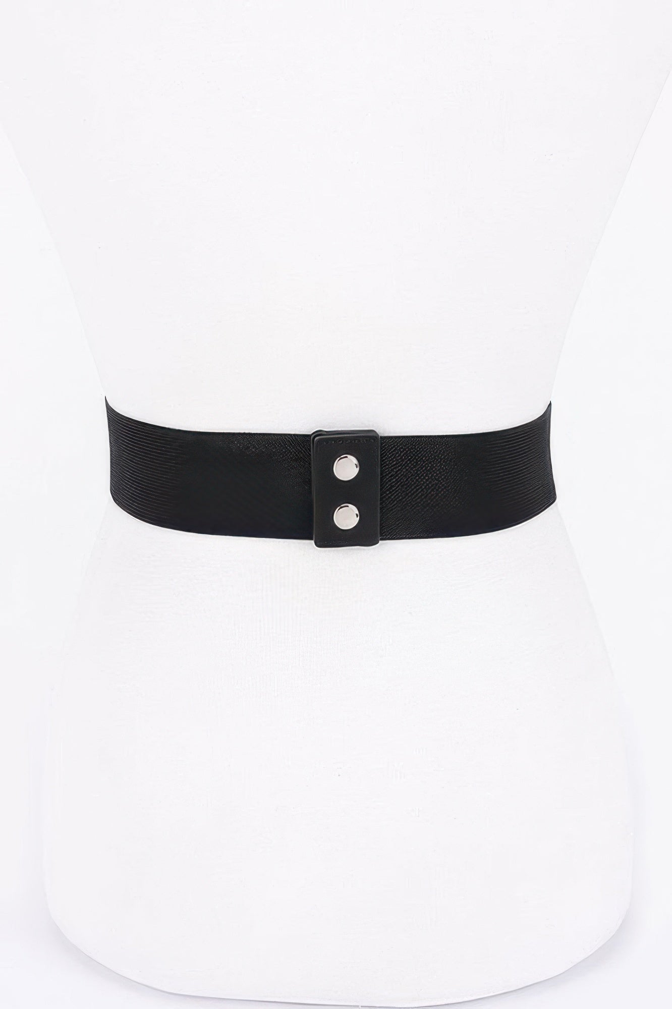 Rhinestone Bow Stretch Belt Secondary image