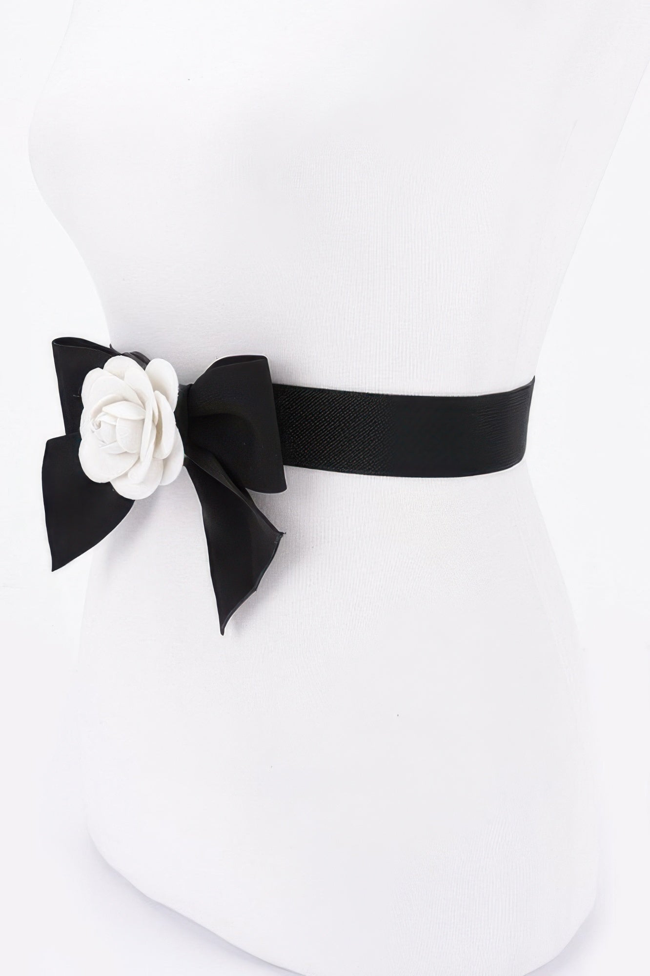 Floral Bow Elastic Belt Secondary image
