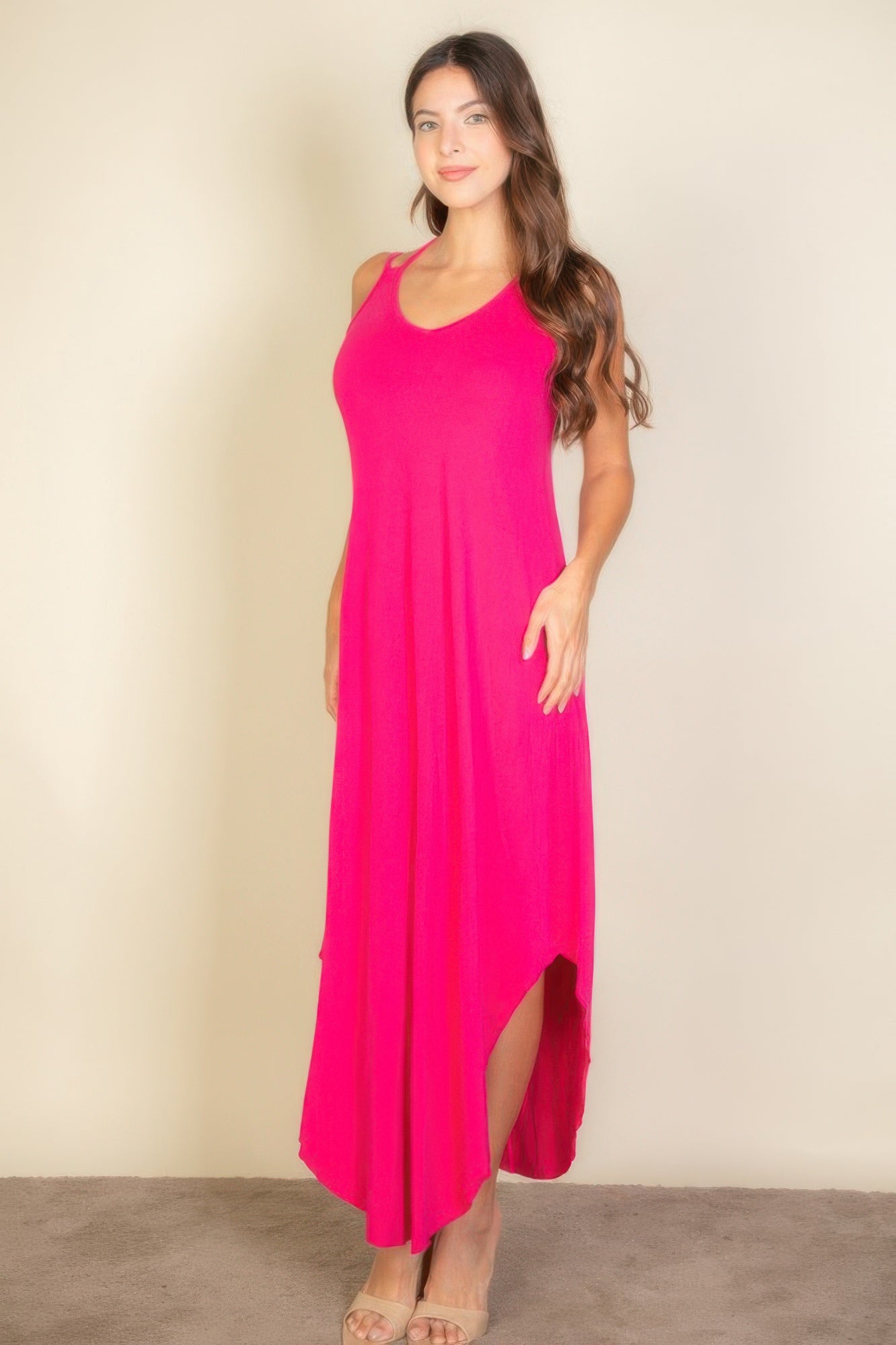 Flowy Double-Strap Cami Dress Secondary image