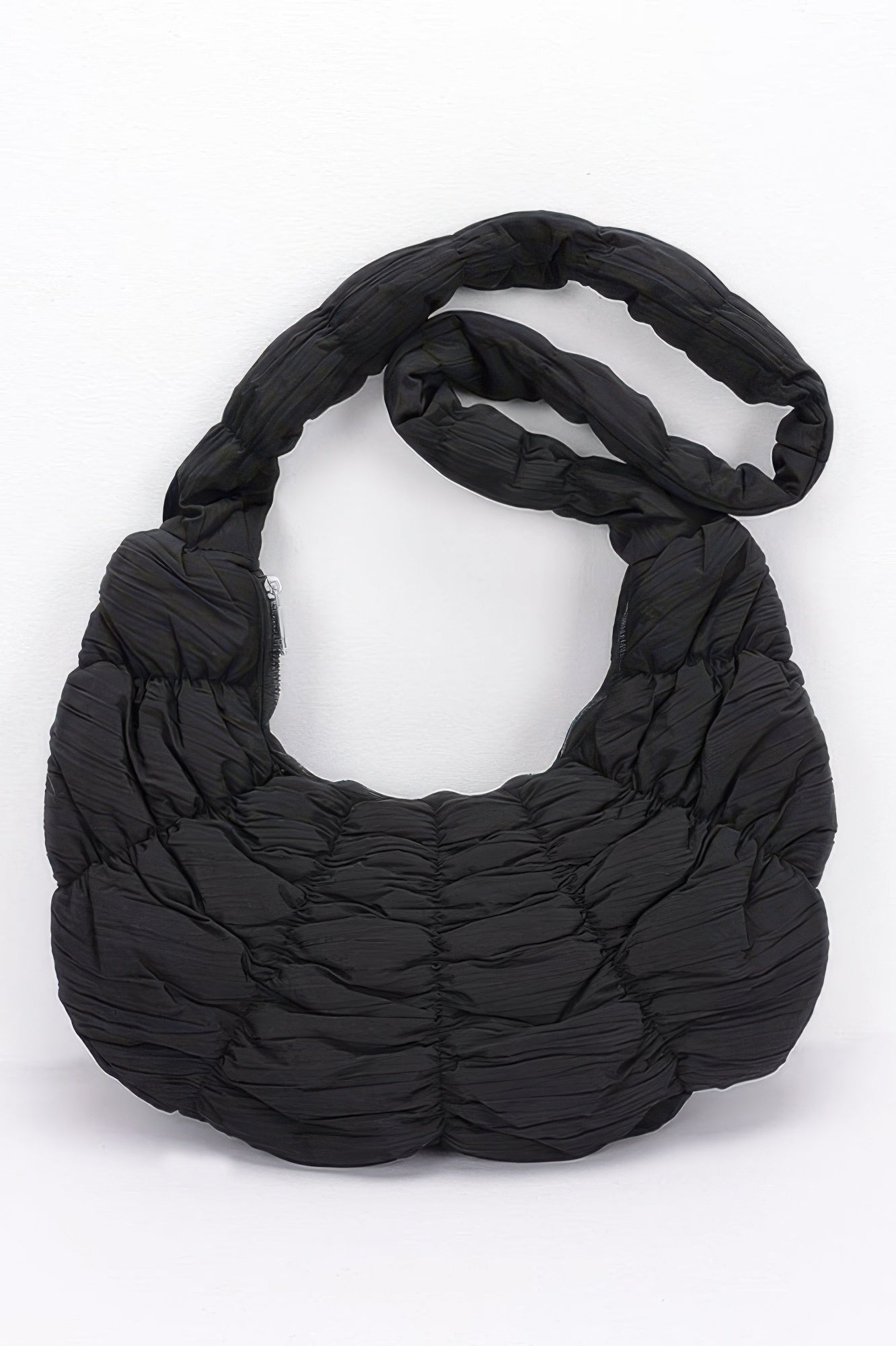 Padded Nylon Crossbody Bag with Adjustable Strap Secondary image