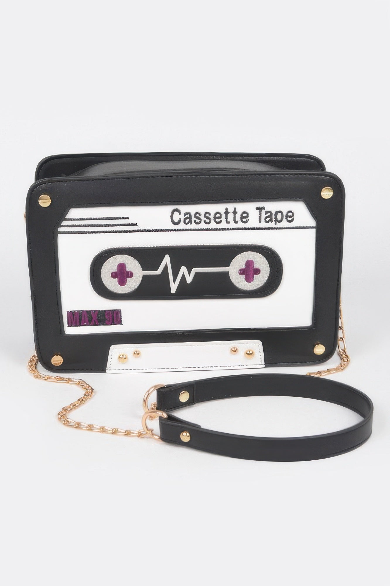 Retro Cassette Tape Crossbody Bag Secondary image