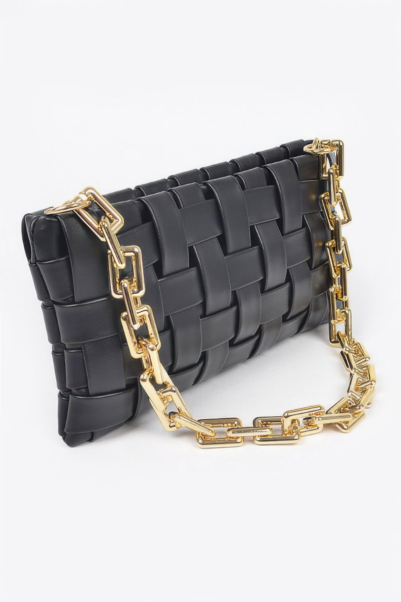 Woven Chain Strap Crossbody Bag Secondary image