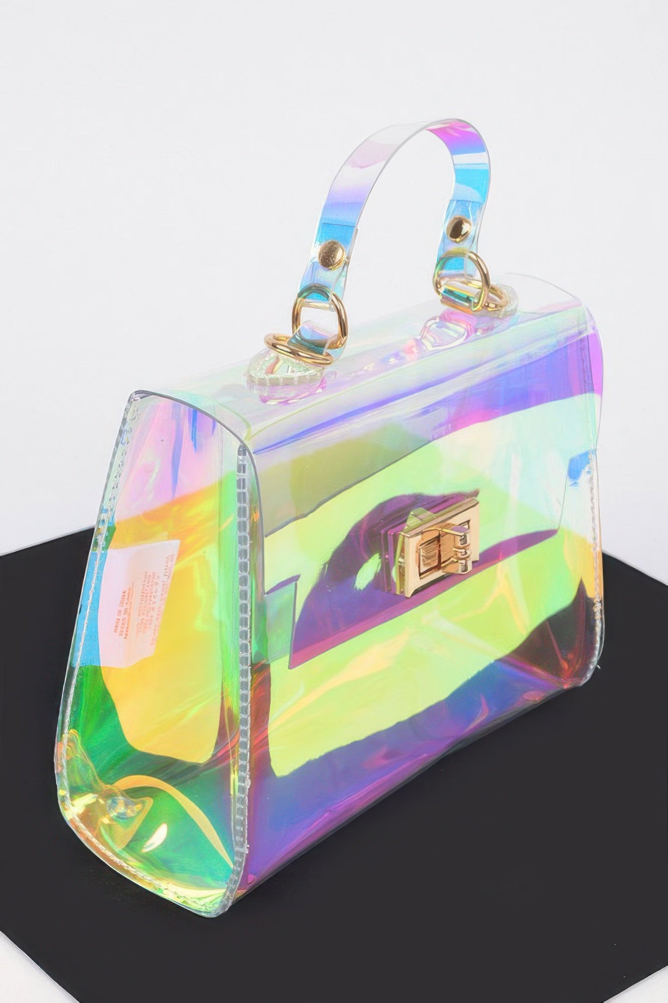 Iridescent Transparent Crossbody Bag Secondary image