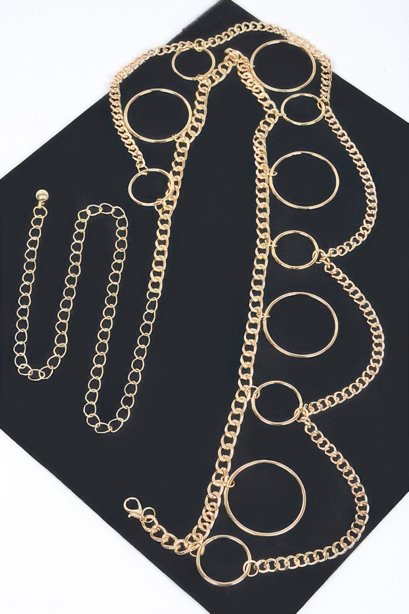 Layered O-Ring Chain Belt Secondary image
