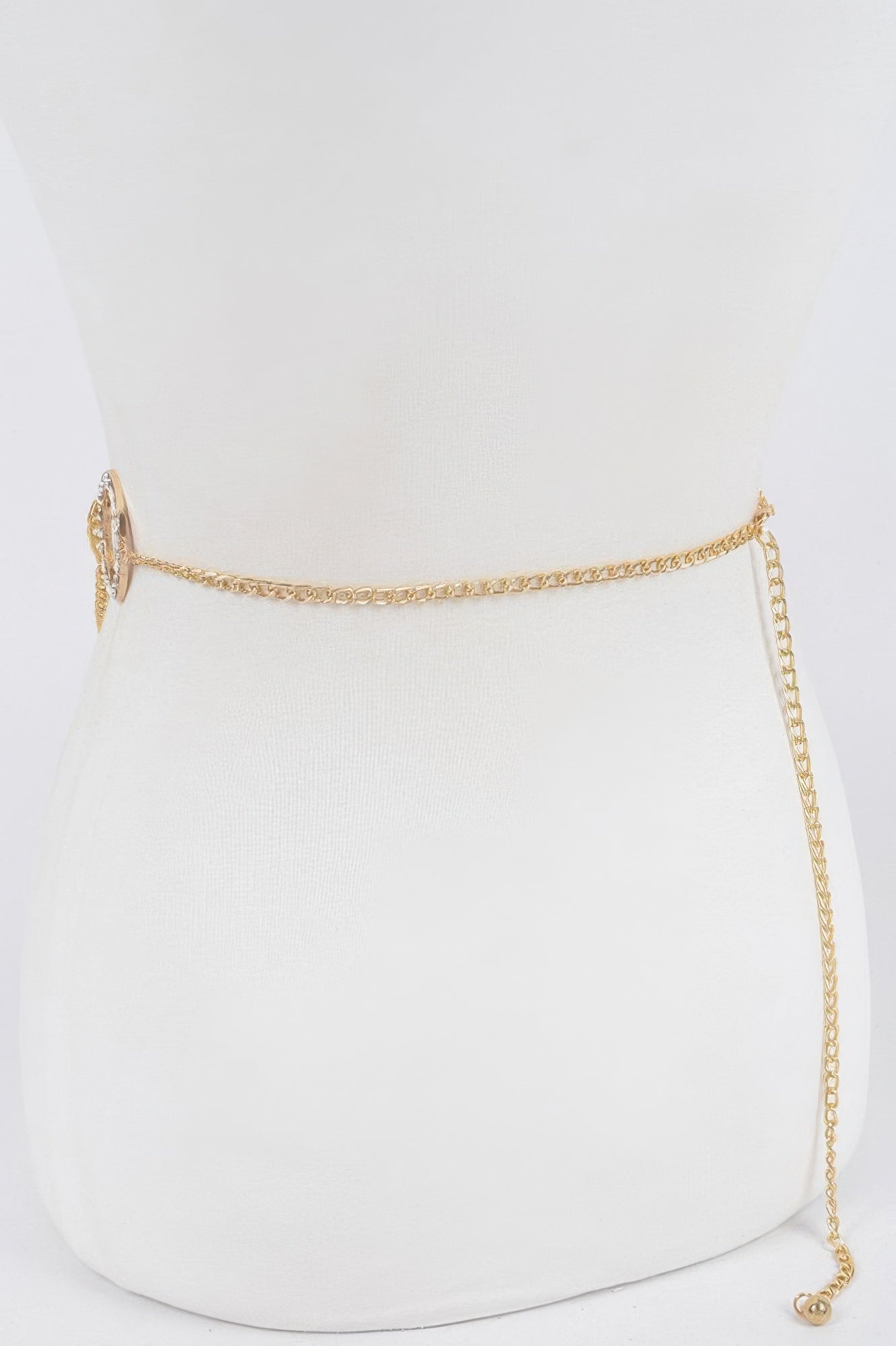 Gold Multi-Strand Chain Belt Secondary image