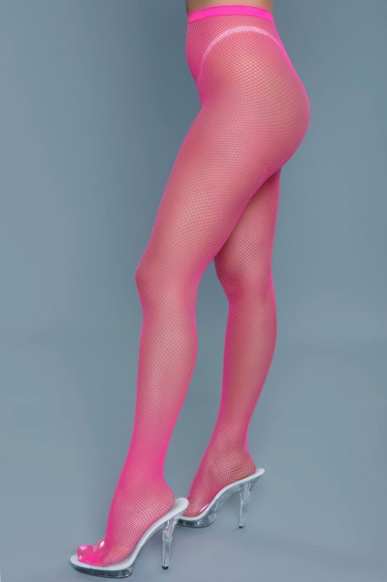 High-Waist Fishnet Pantyhose Secondary image