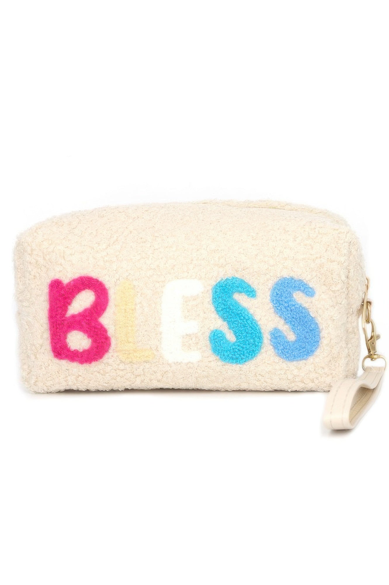 Faux Fur BLESS Pouch With Wristlet Secondary image