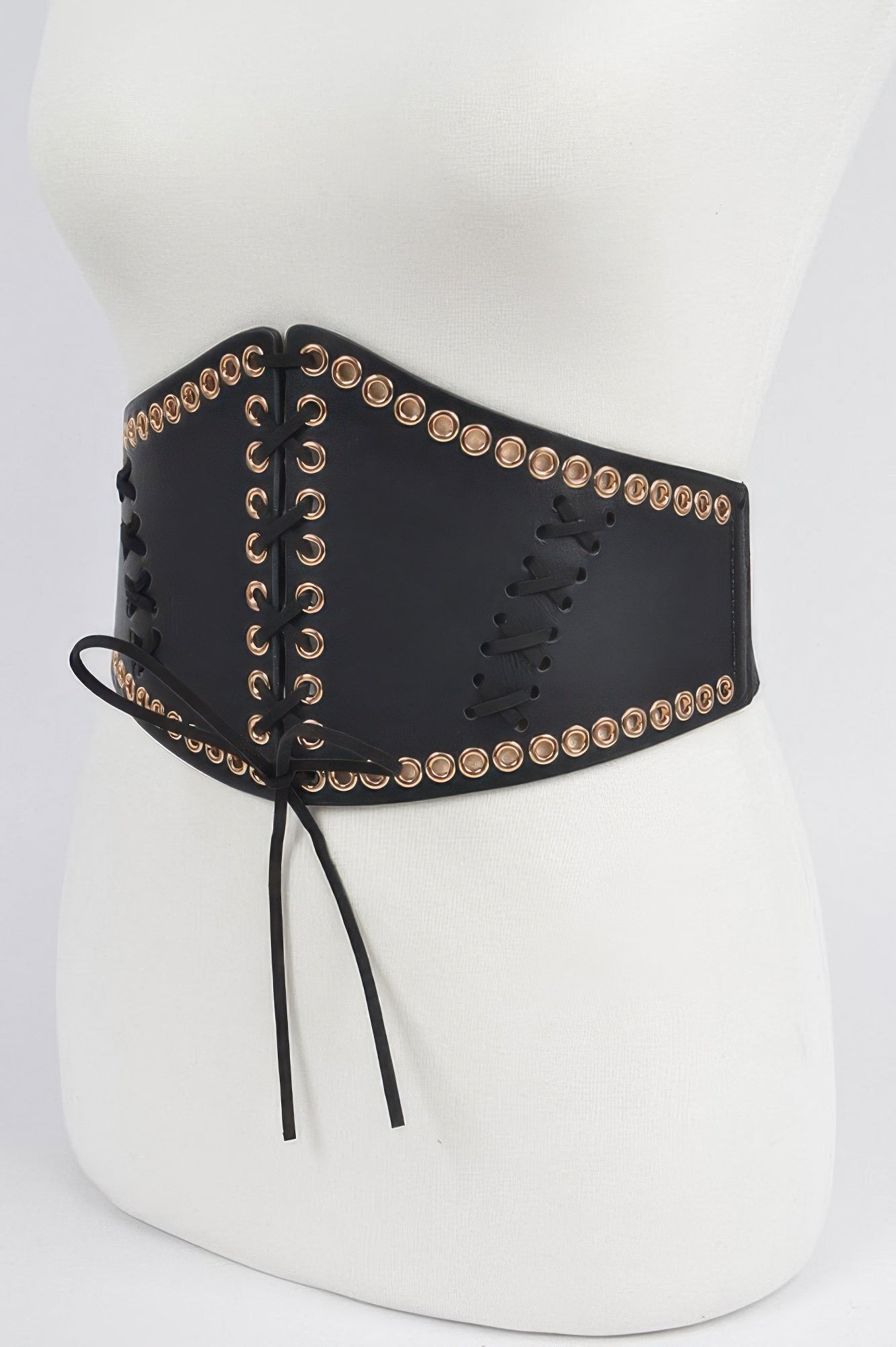 Corset-Inspired Eyelet Waist Belt Secondary image