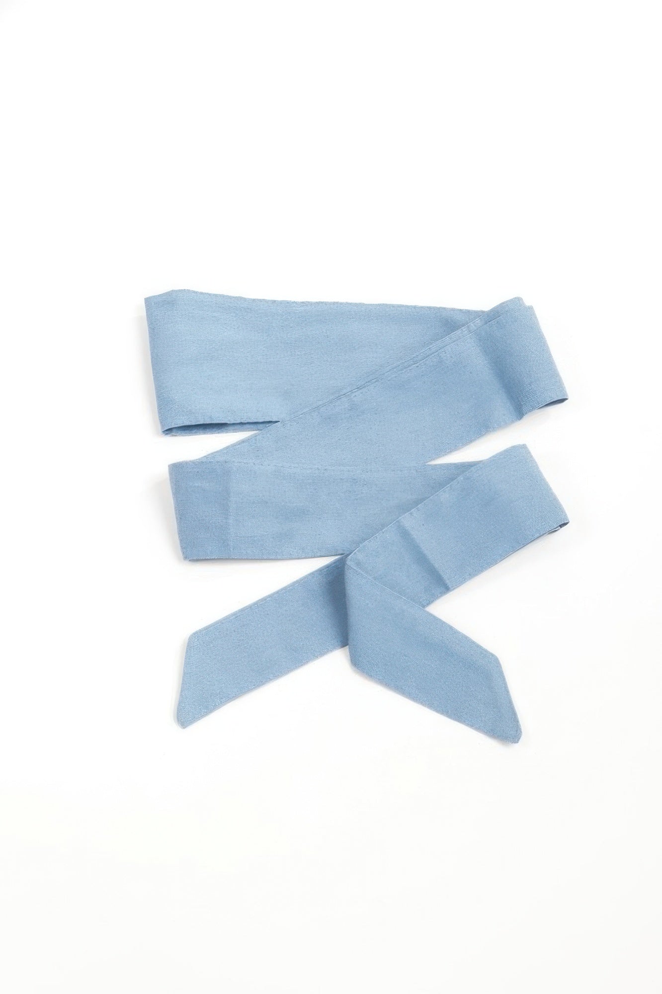 Oversized Denim Ribbon Tie Belt Secondary image