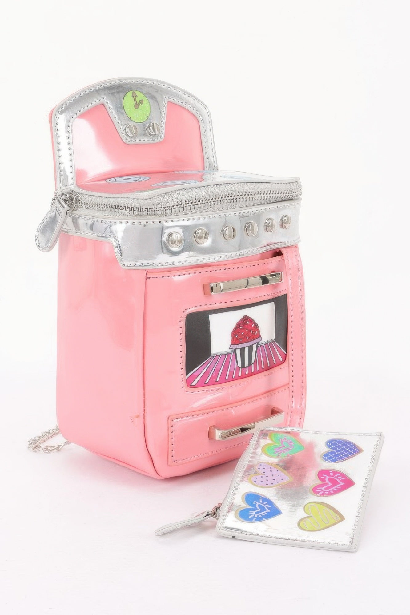 Pink Toaster-Inspired Novelty Crossbody Bag Secondary image