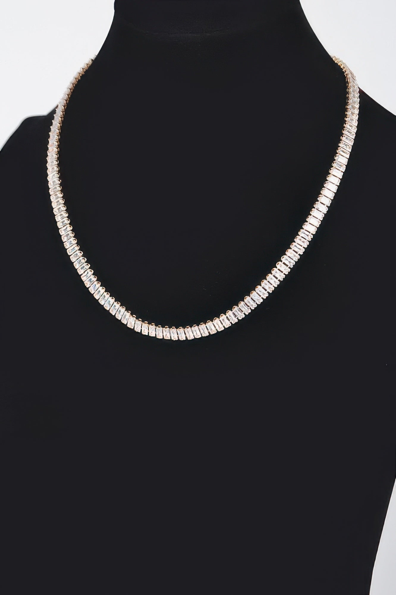 Stone Accent Necklace Set Secondary image