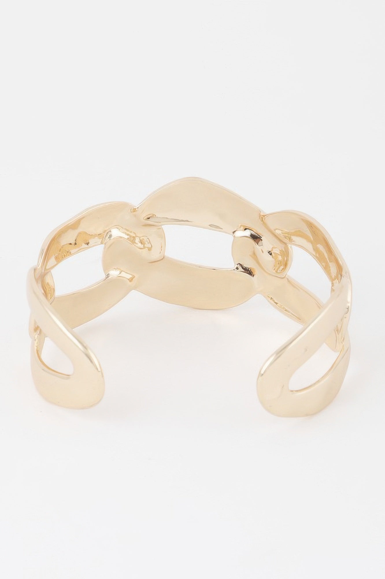 Openwork Interwoven Cuff Bracelet Secondary image