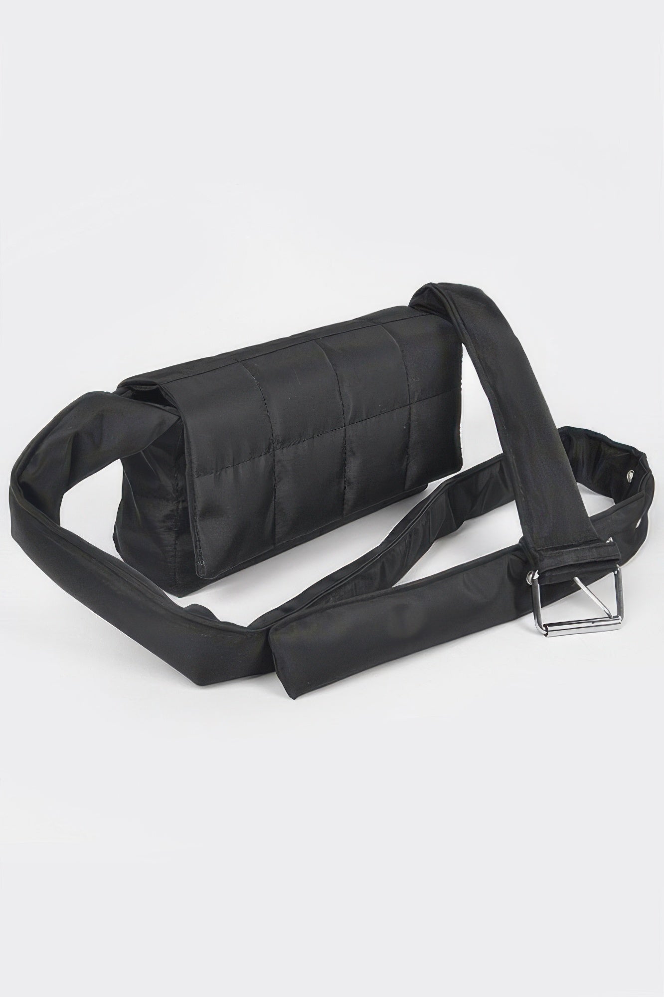 Padded Nylon Crossbody Bag with Adjustable Strap Secondary image