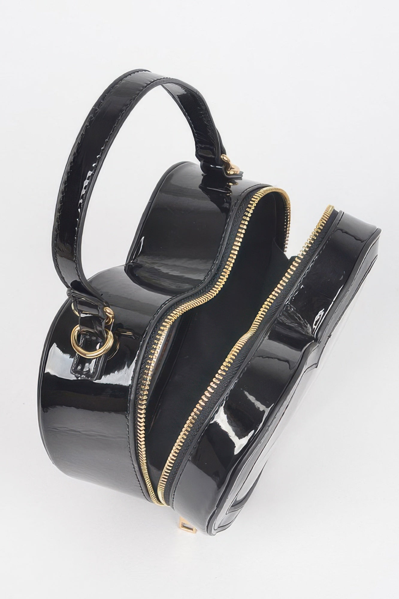 Transparent Heart Crossbody Bag with Adjustable Strap Secondary image