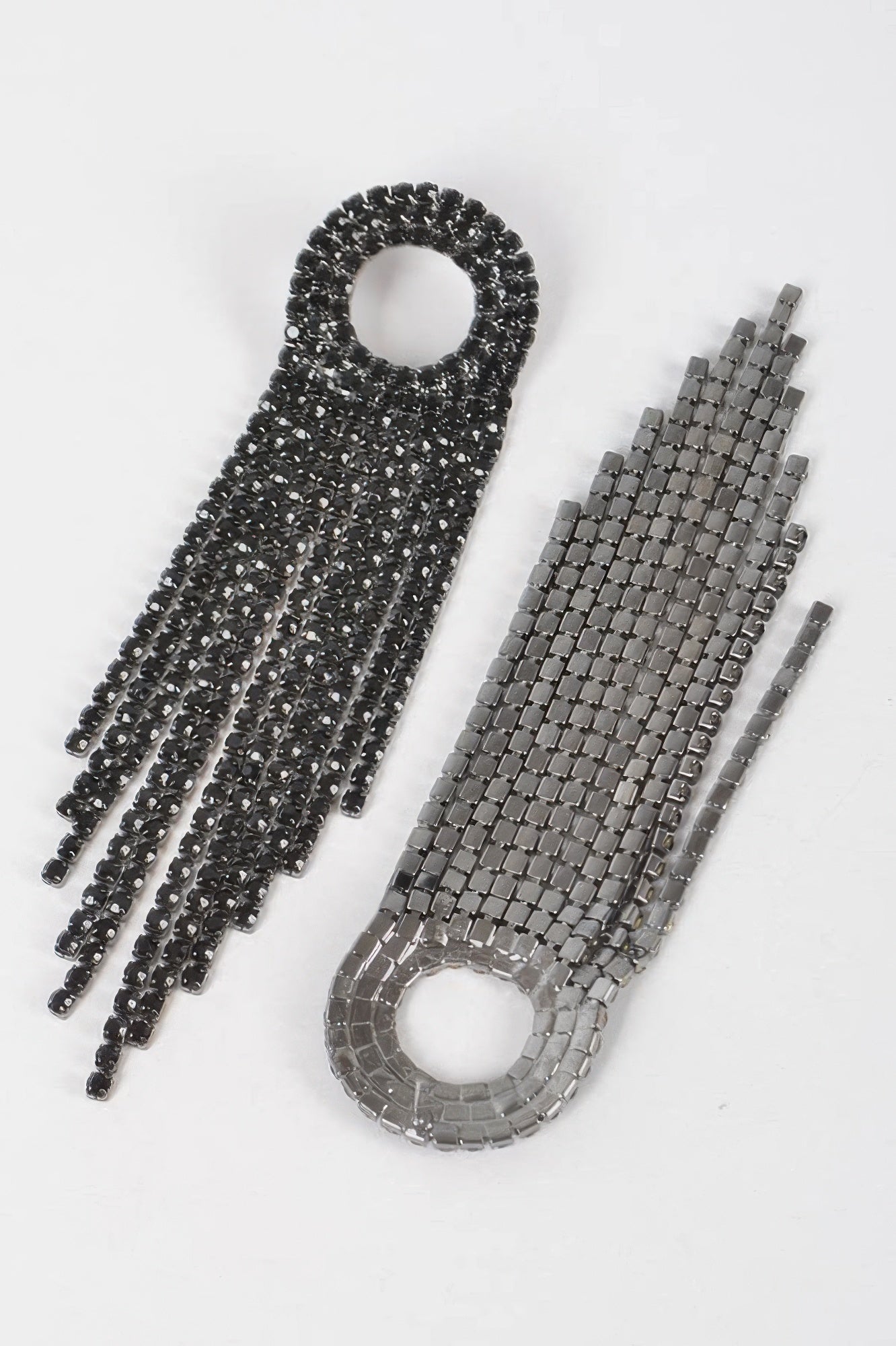 Rhinestone Fringe Earring Secondary image