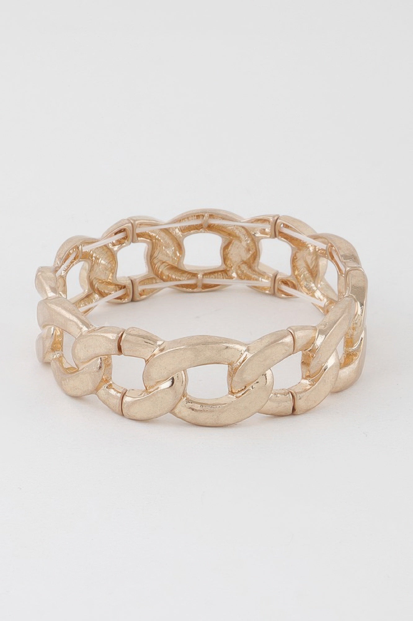 Polished Curb Link Chain Bracelet Secondary image