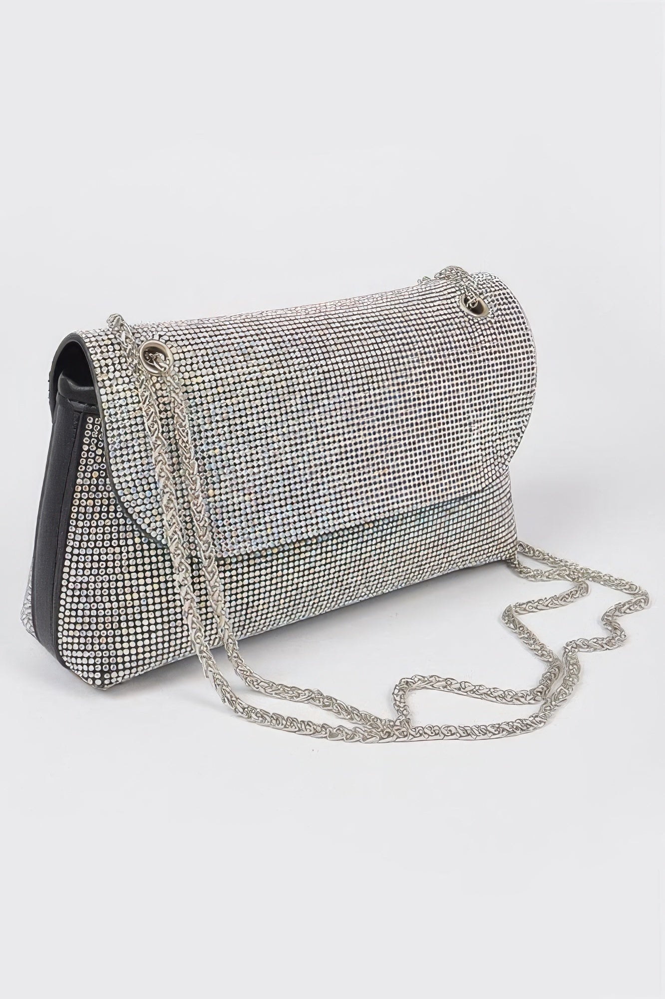Rhinestone Chain Strap Evening Shoulder Bag Secondary image