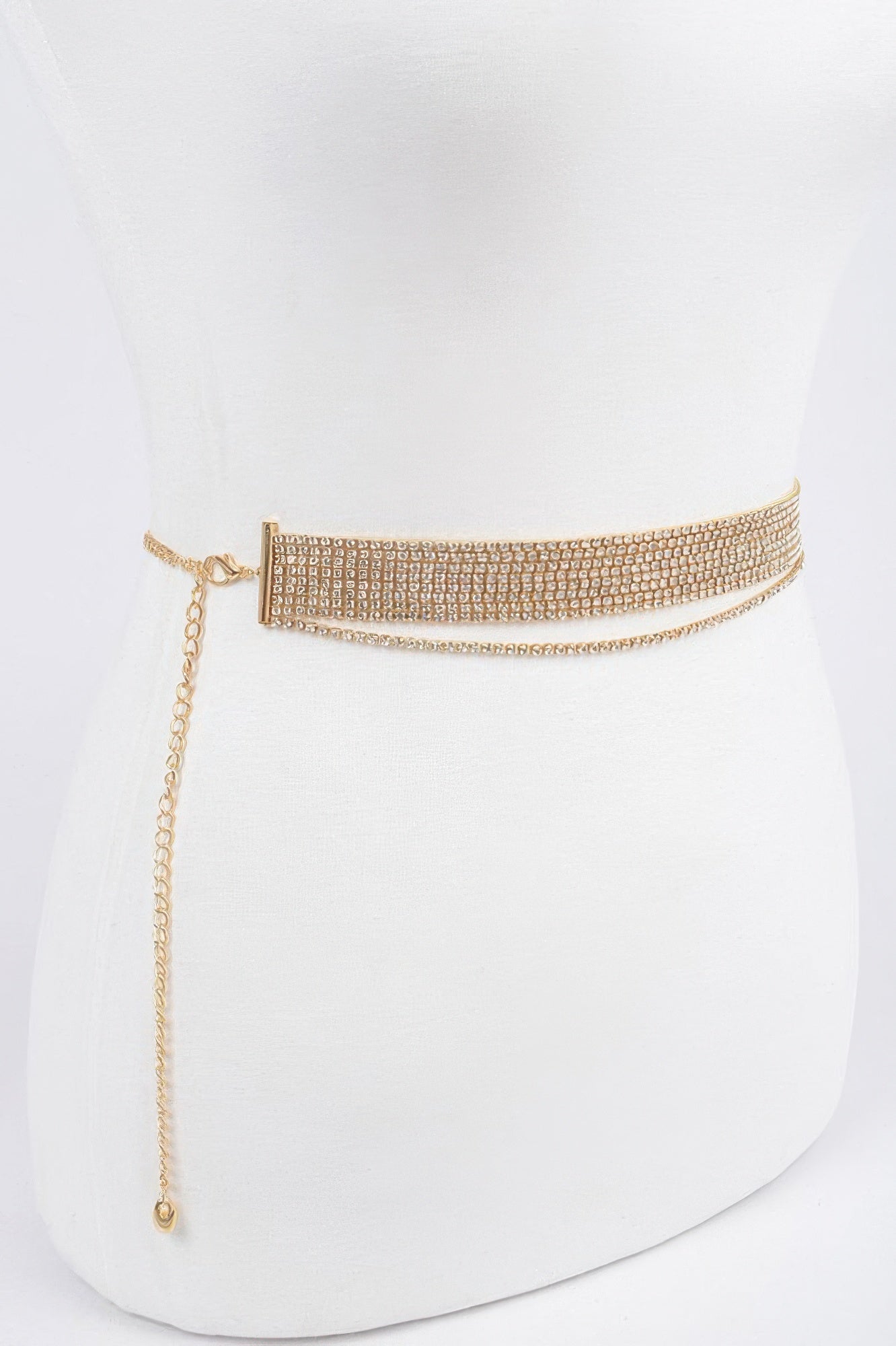 Textured Multi-Row Waist Belt Secondary image