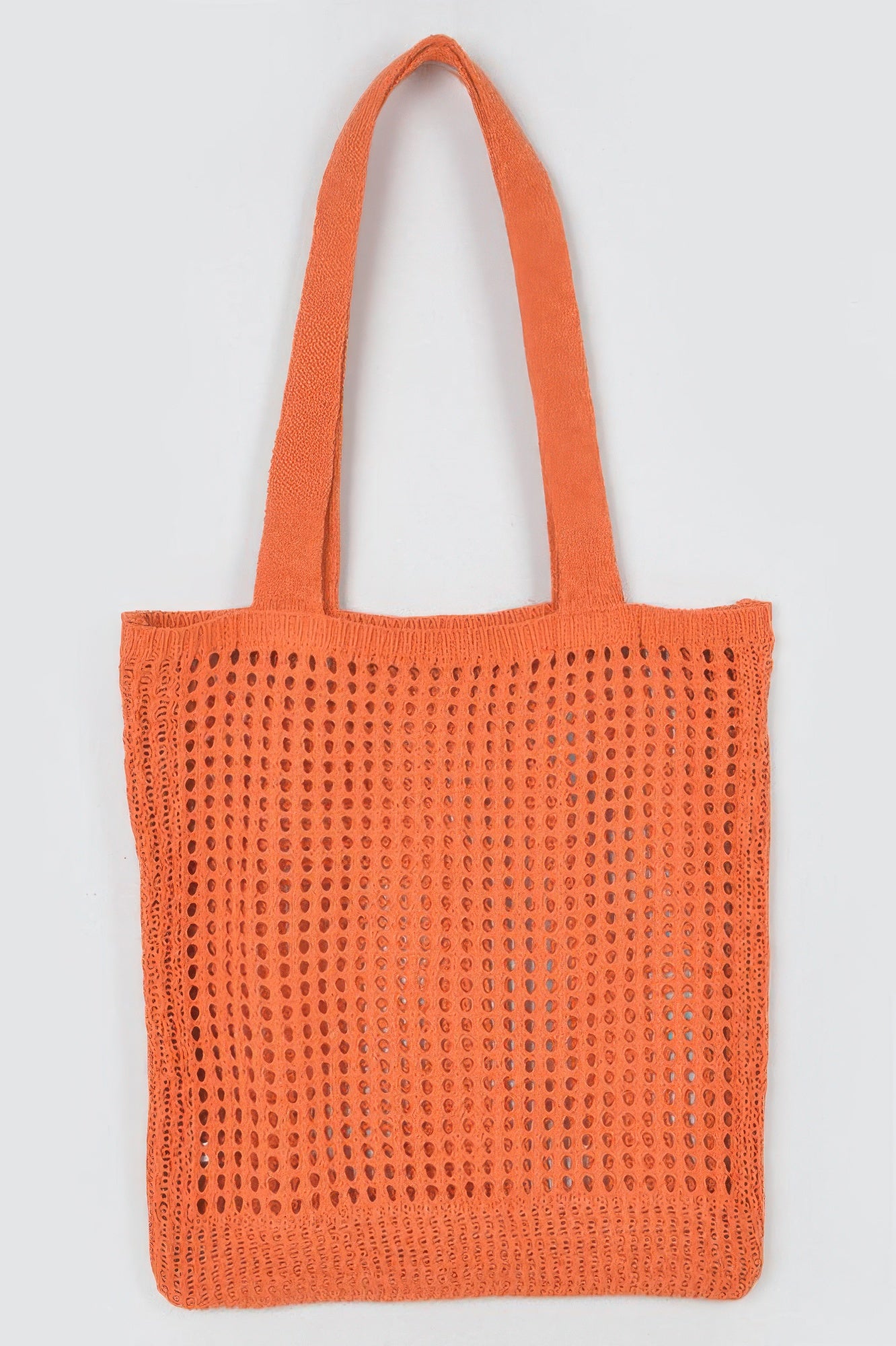 Textured Knitted Wool Tote Bag Secondary image