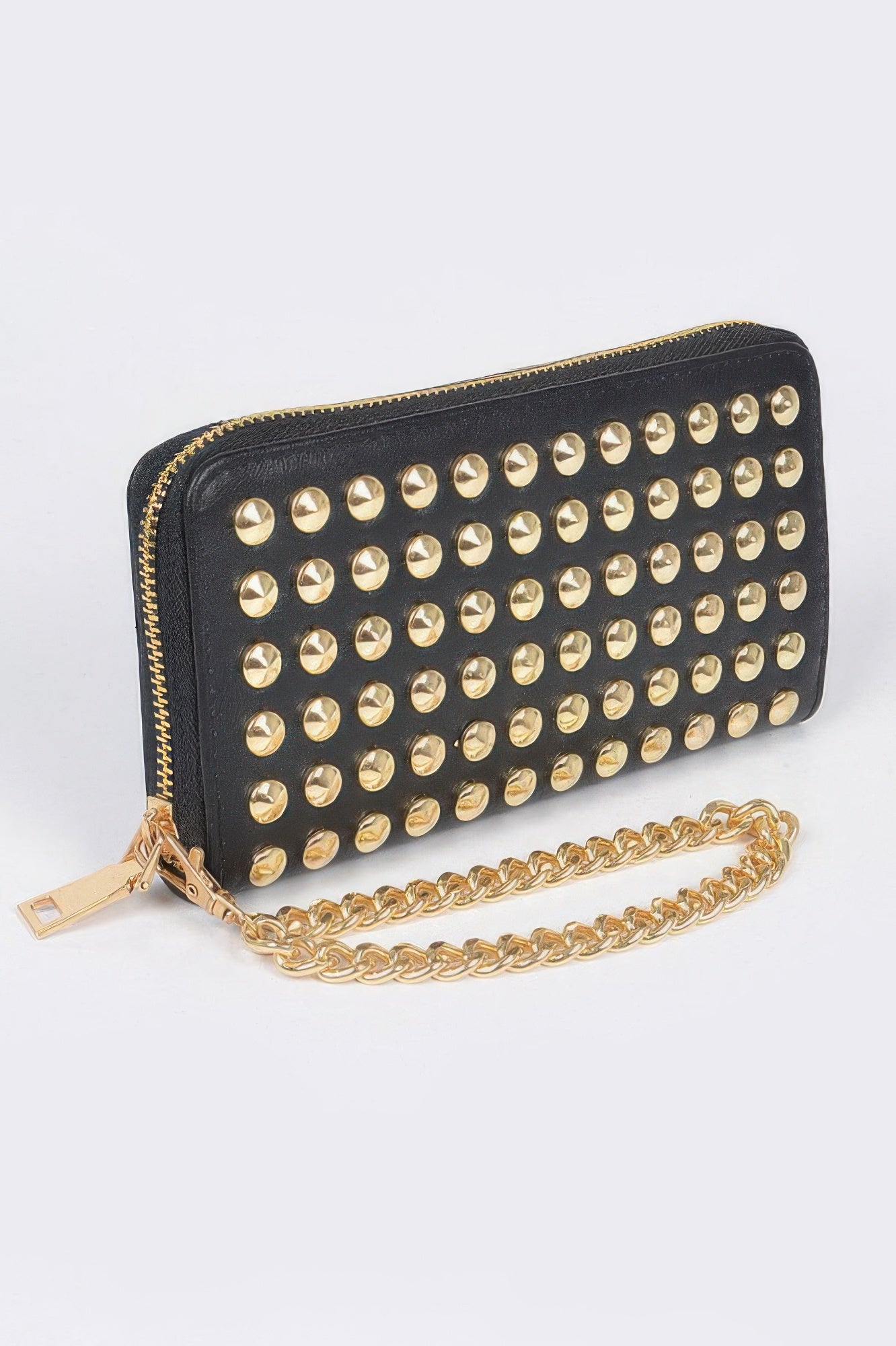 Studded Chain Wallet With Decorative Hardware Secondary image