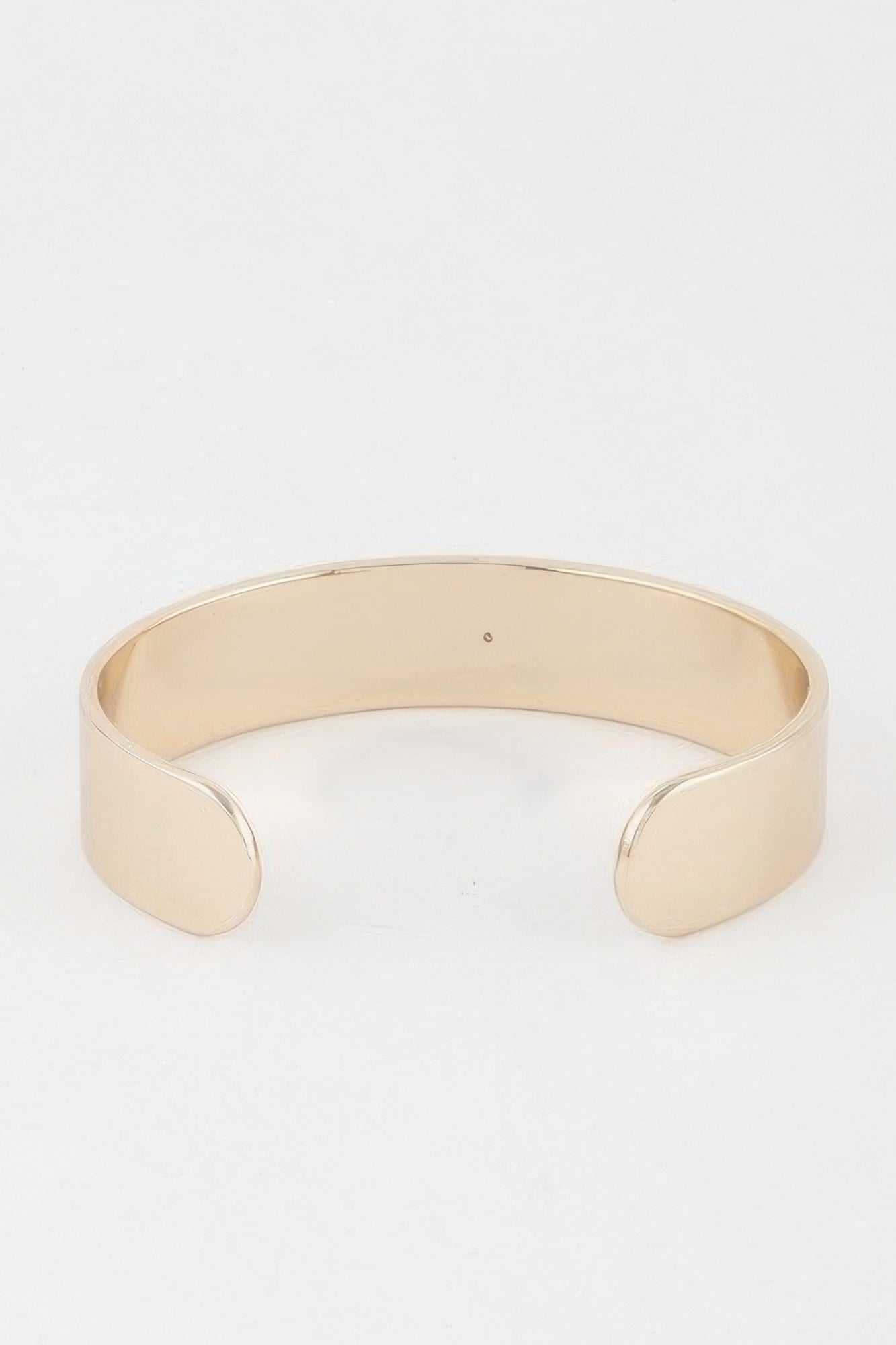 Gold Jeweled BOSS Open Cuff Bracelet Secondary image
