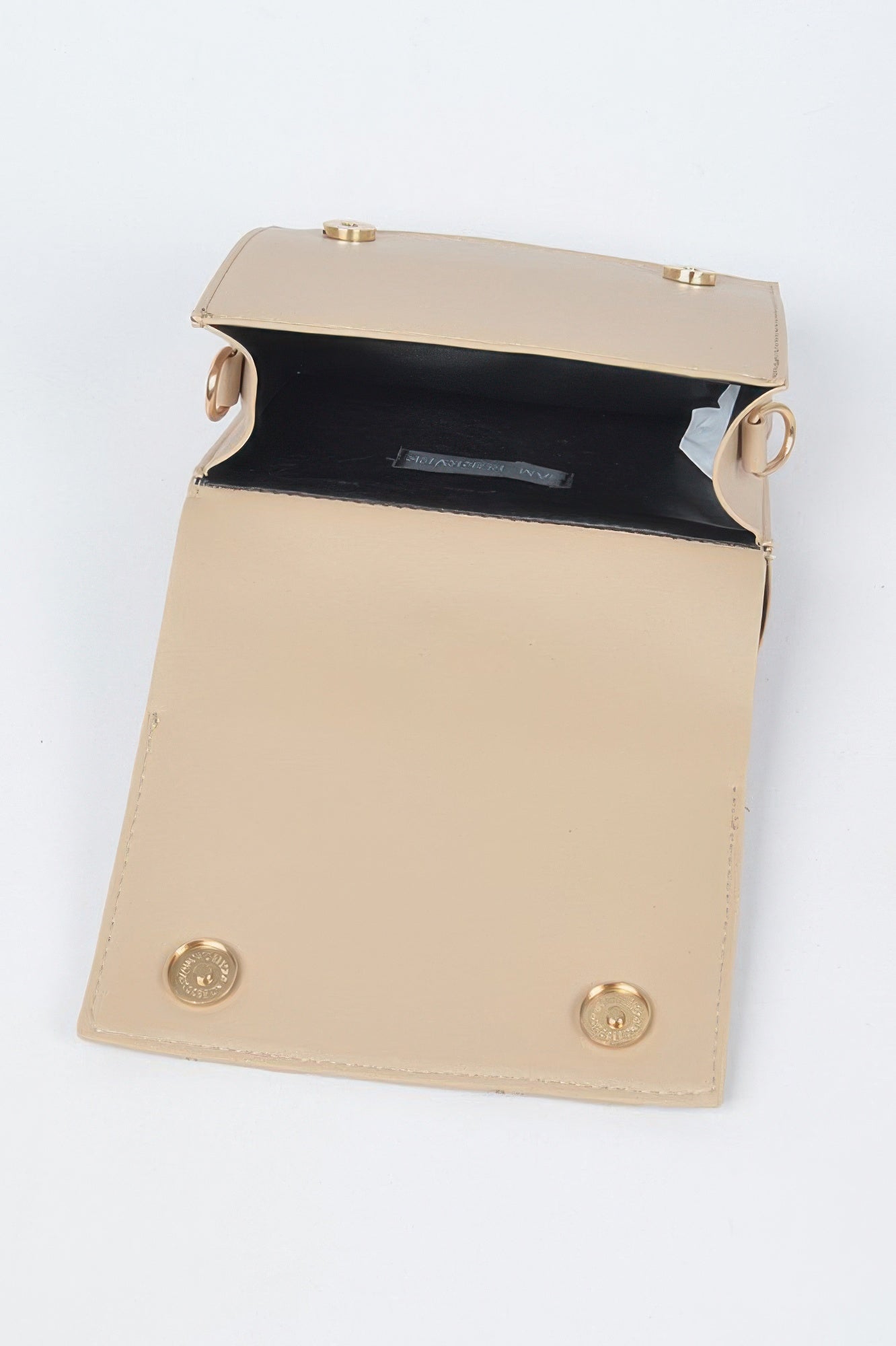 Faux Leather Fur-Collar Crossbody Bag Secondary image