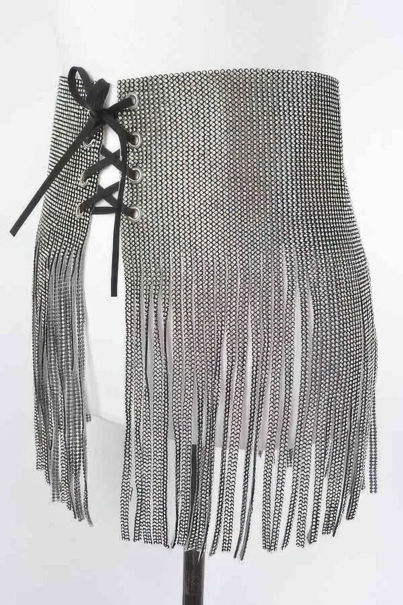 Fringe Lace-Up Waist Belt Secondary image