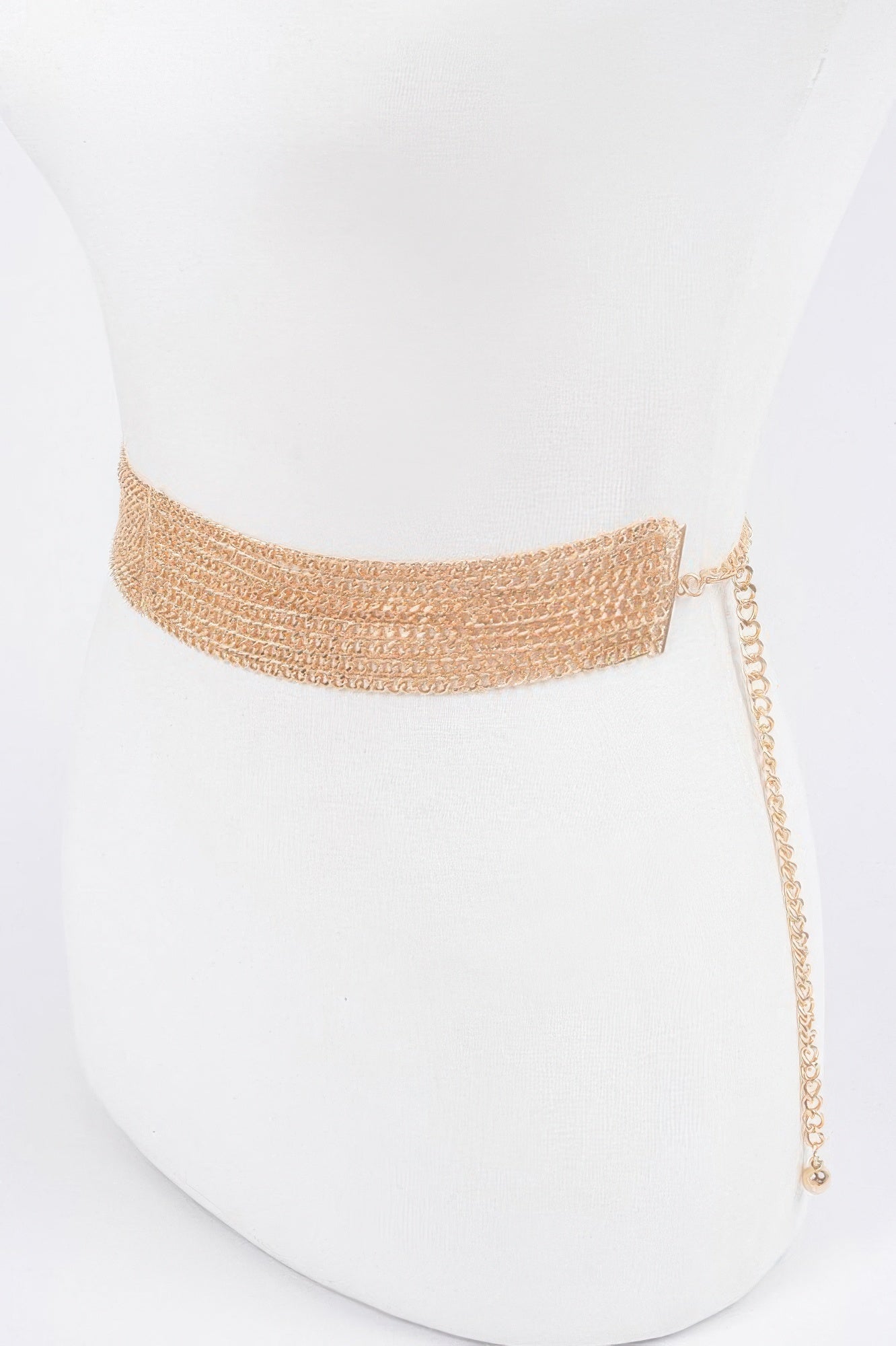 Gold Layered Chain Belt Secondary image