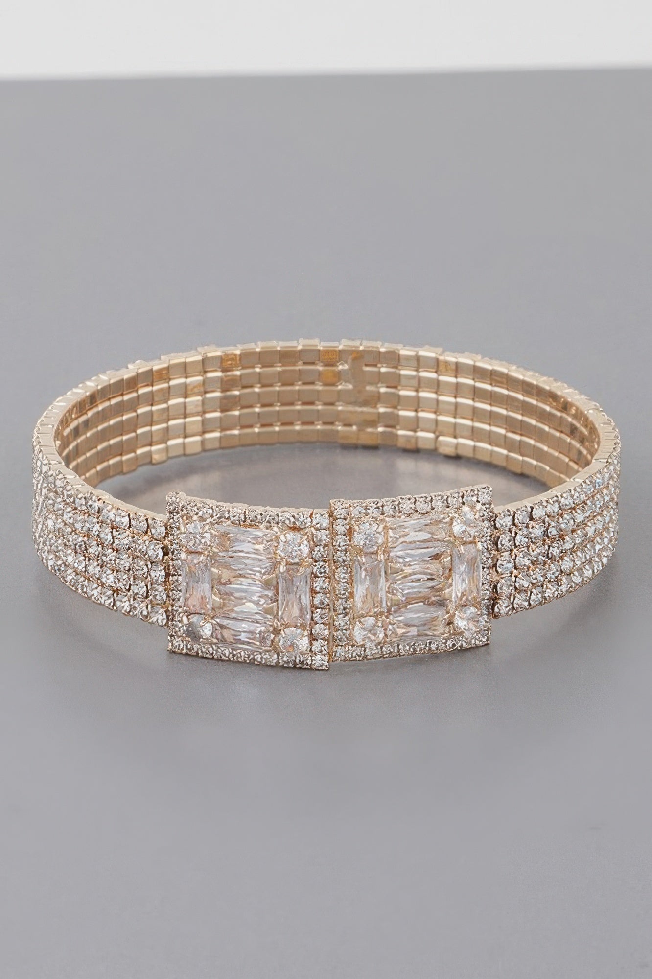 Crystal Block Sparkle Bracelet Secondary image