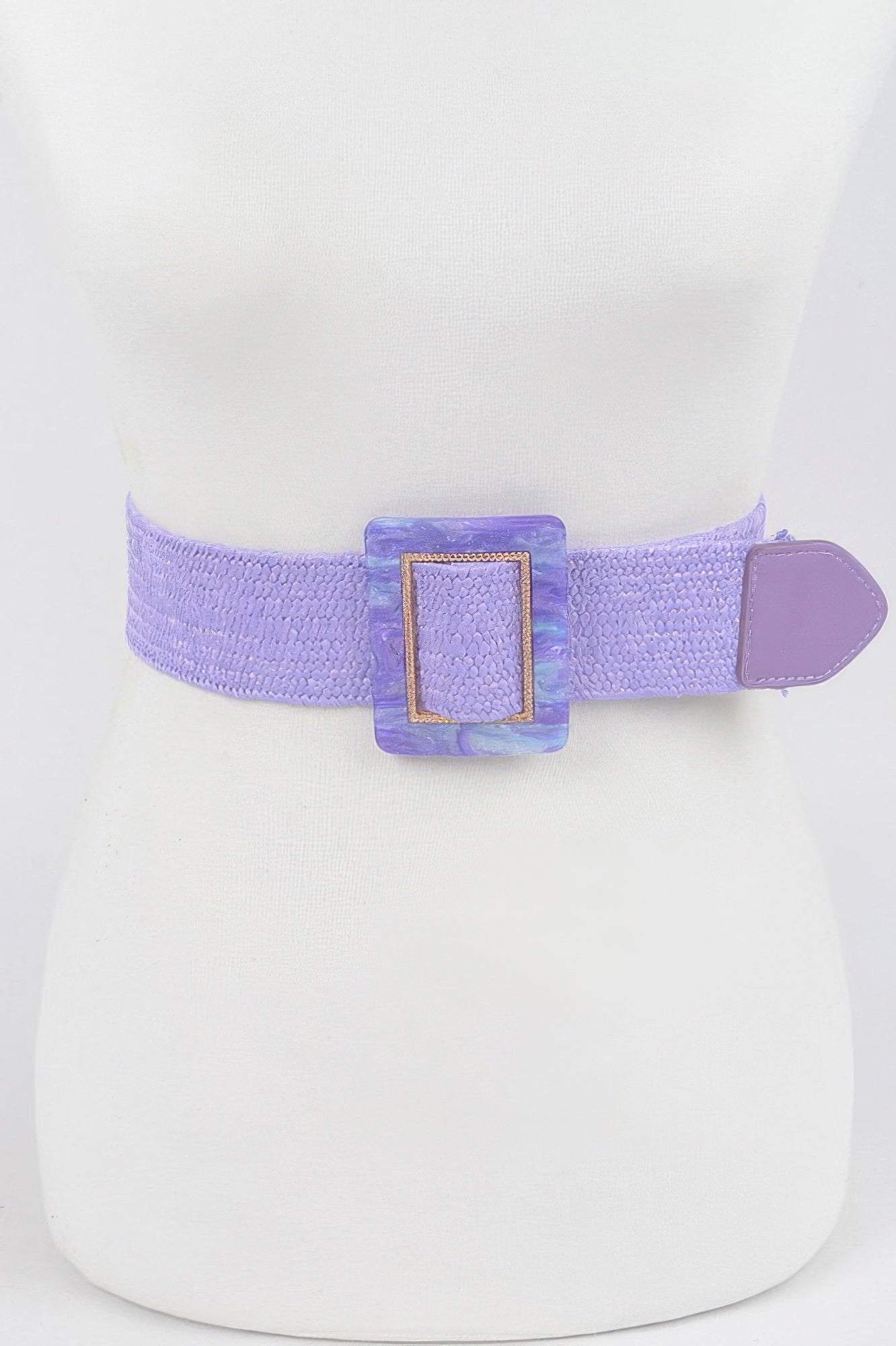 Stretch Belt with Square Buckle Secondary image