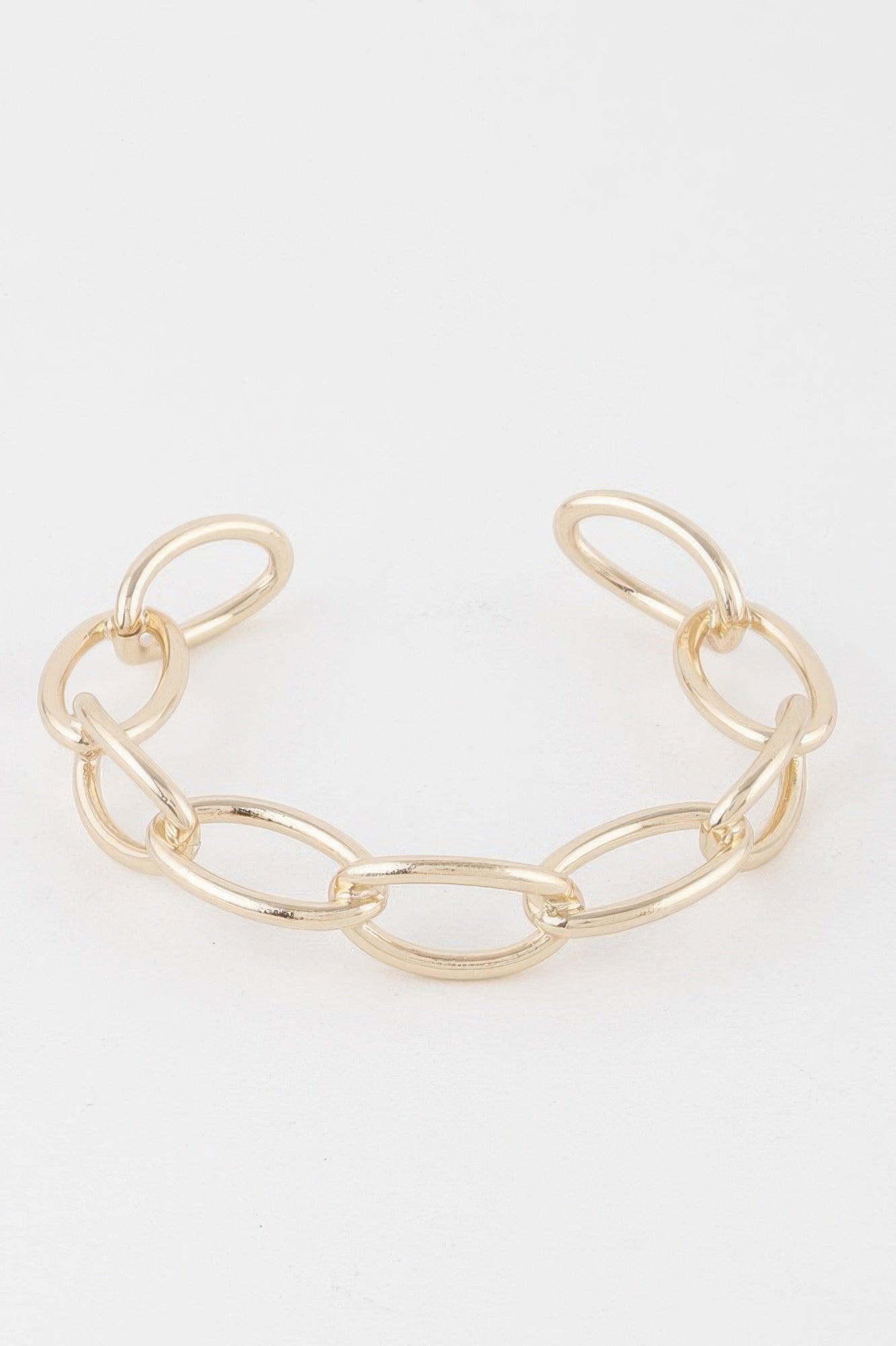 Gold Link Chain Bracelet Secondary image