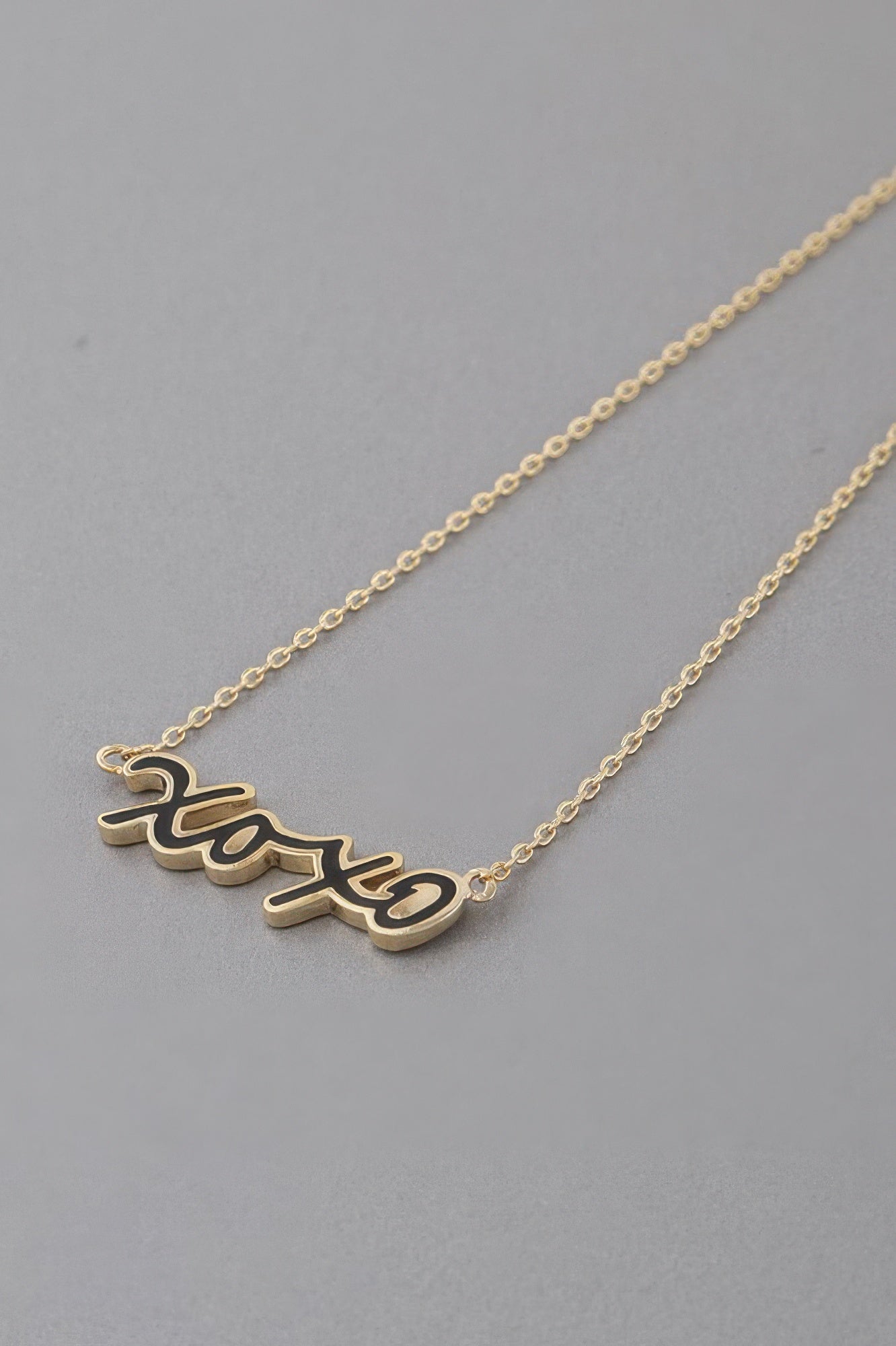 Script Xoxo Pendant Necklace Secondary image